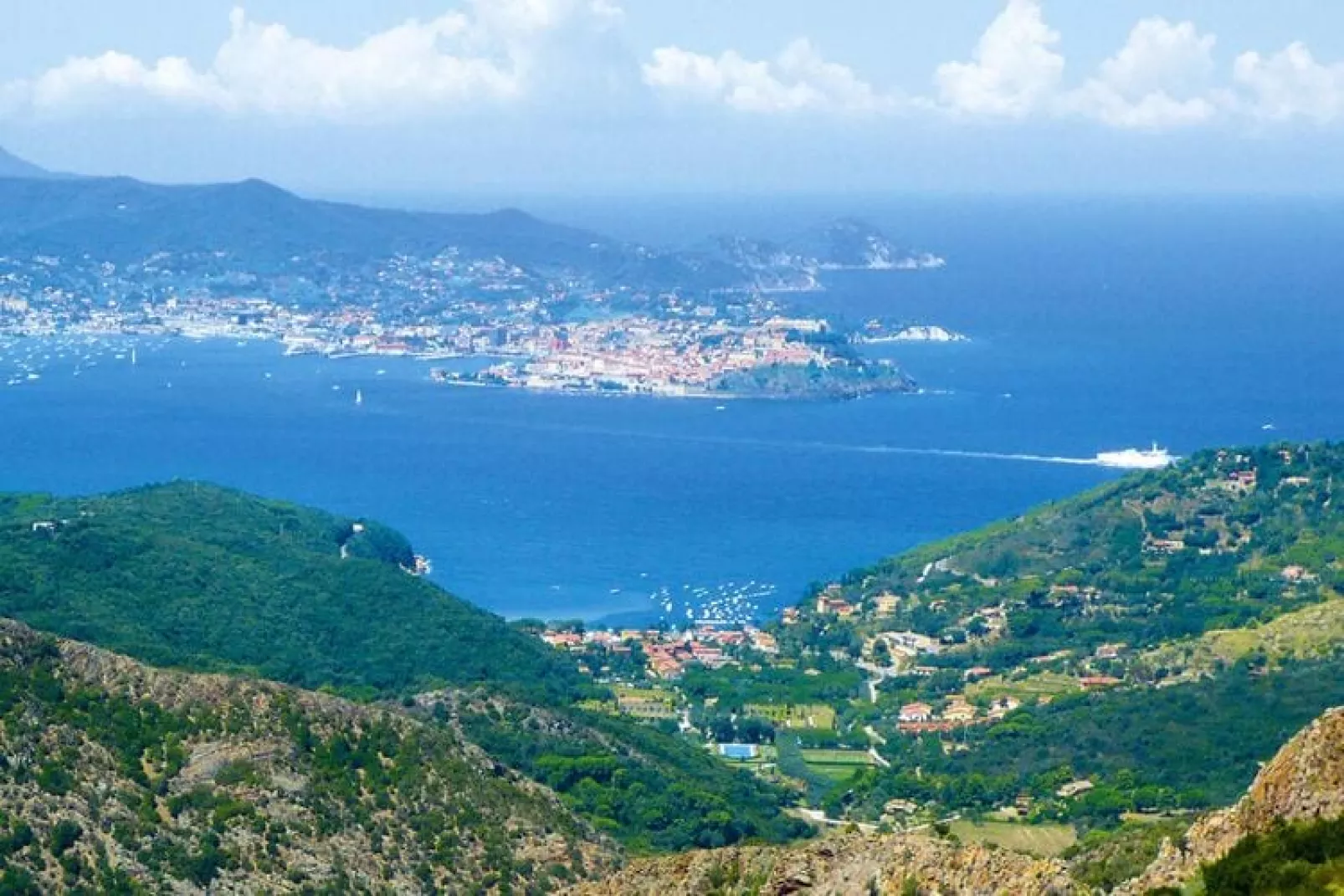 Ferienresidence La Chiusa di Rio Rio nell'Elba Typ Bilo piano terra/primo piano-Vue d'été