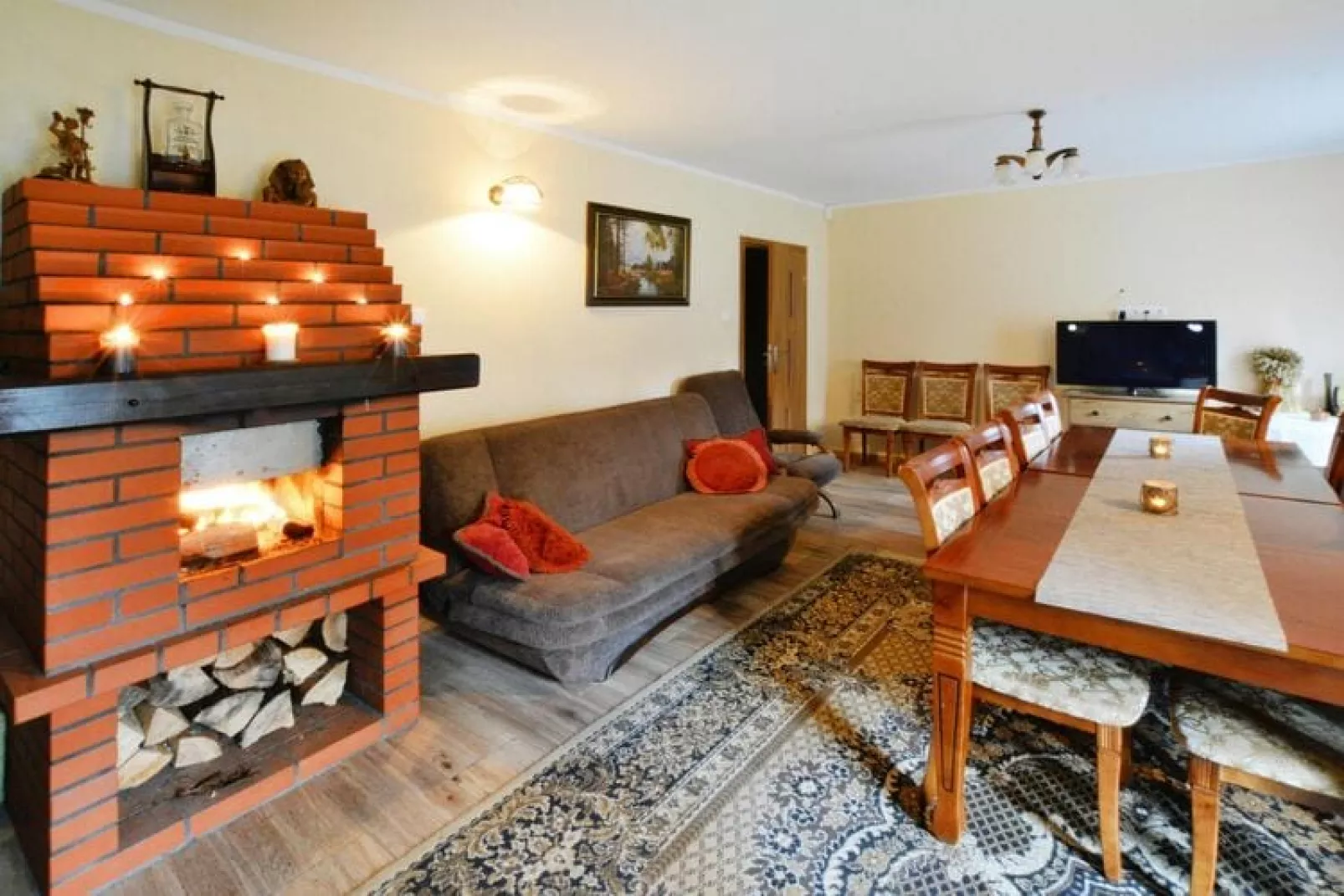 Dom Wakacyjny Stołpie-Living room