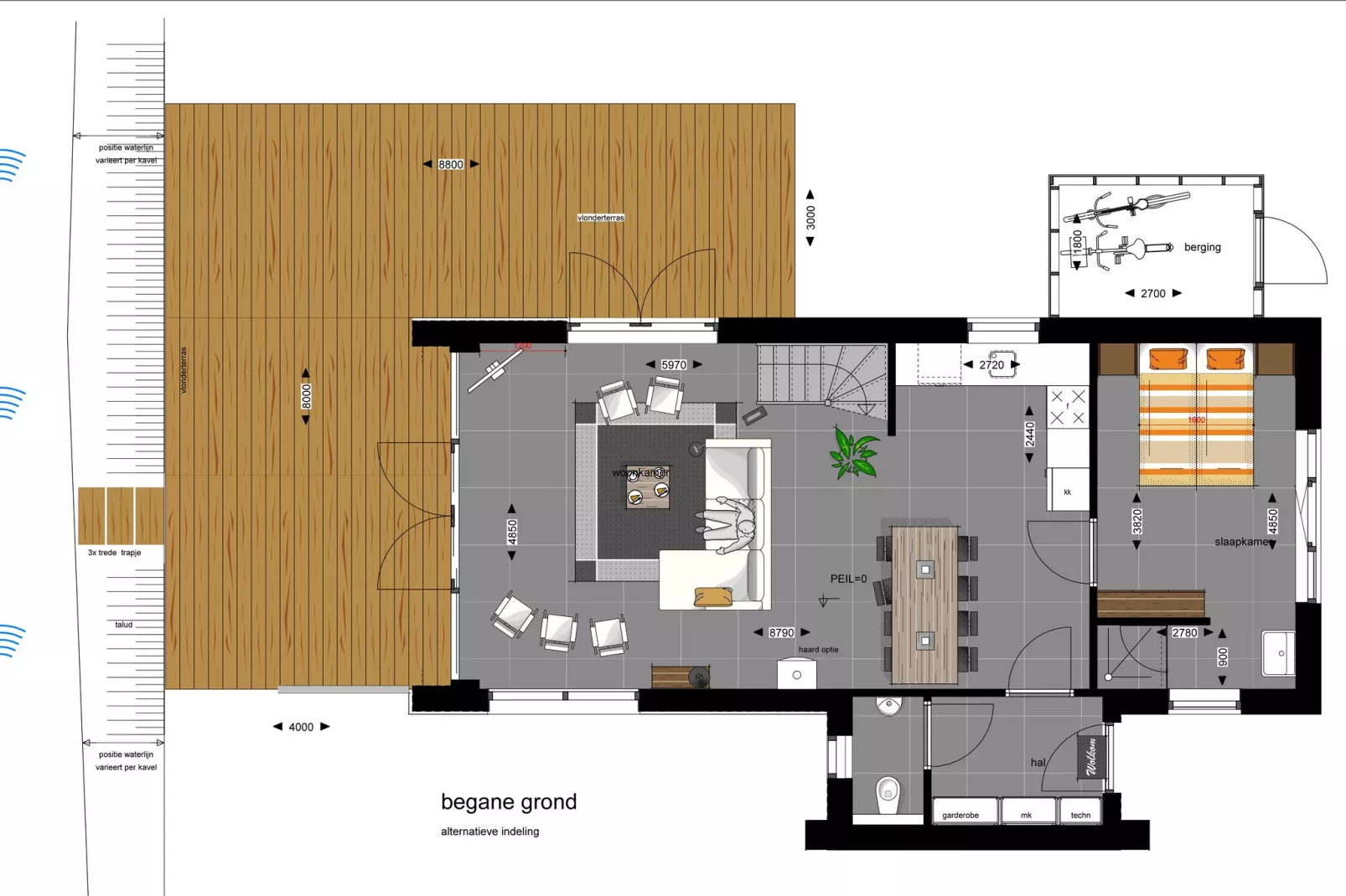 Watervilla Tsien-Atmosphere