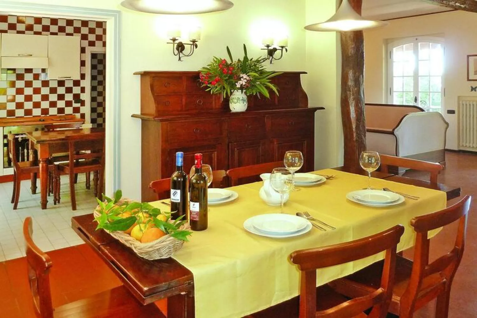Villa Grassera Rio nell'Elba-Salle à manger
