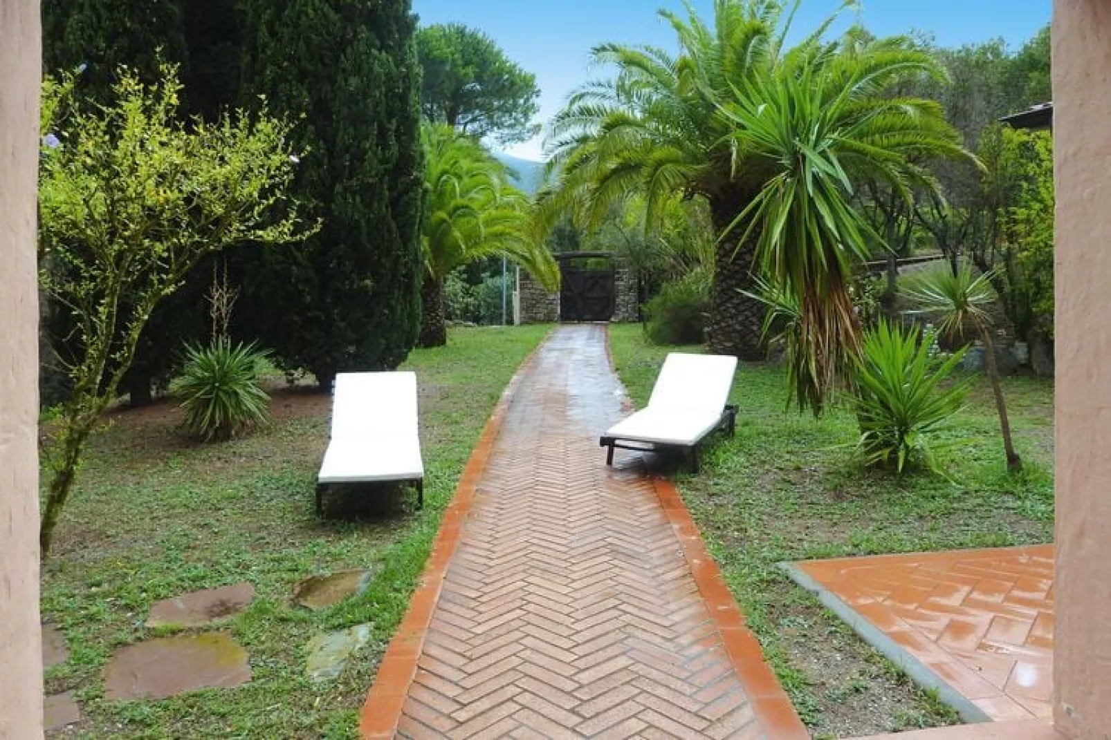 Villa Grassera Rio nell'Elba-Jardin d'été