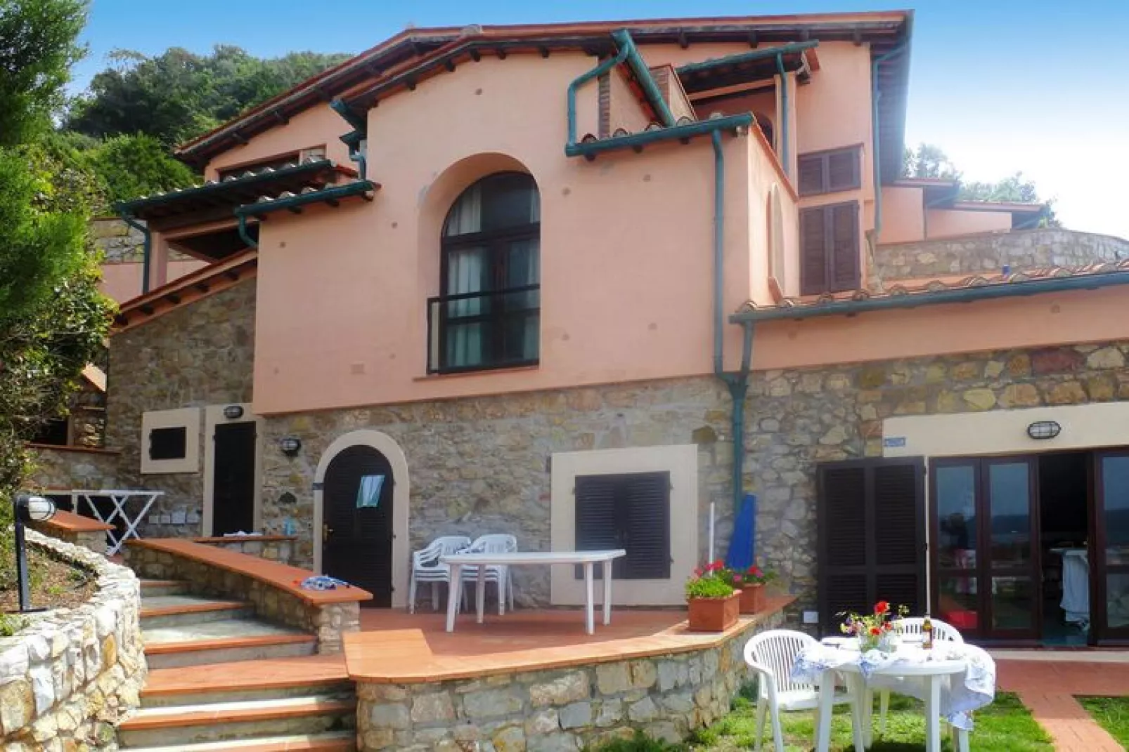 Ferienresidence La Cota Quinta Rio nell'Elba Typ Bilo 4-Exterior summer