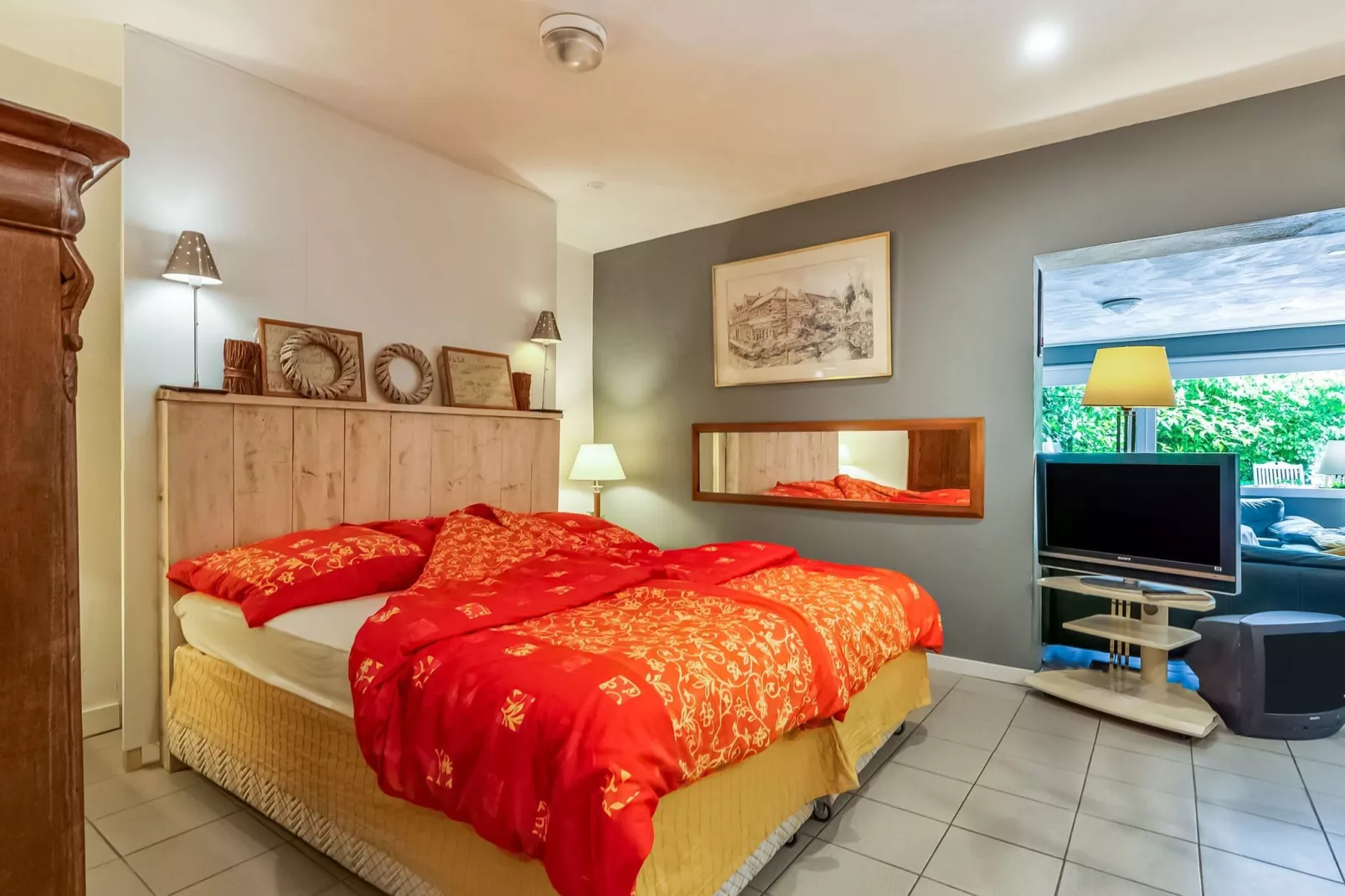In de oude Bedstee-Bedroom
