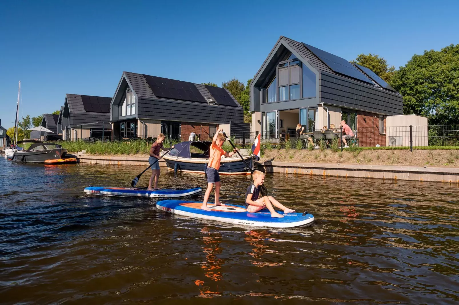 Watervilla Alve-Exterior summer