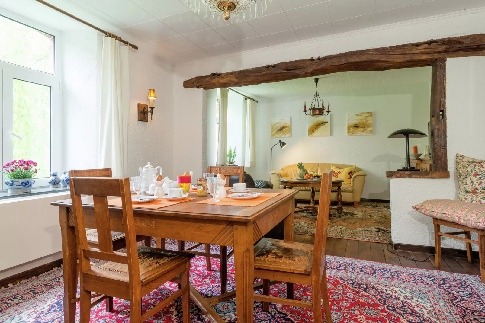 Ferme Bellevue-Salle à manger