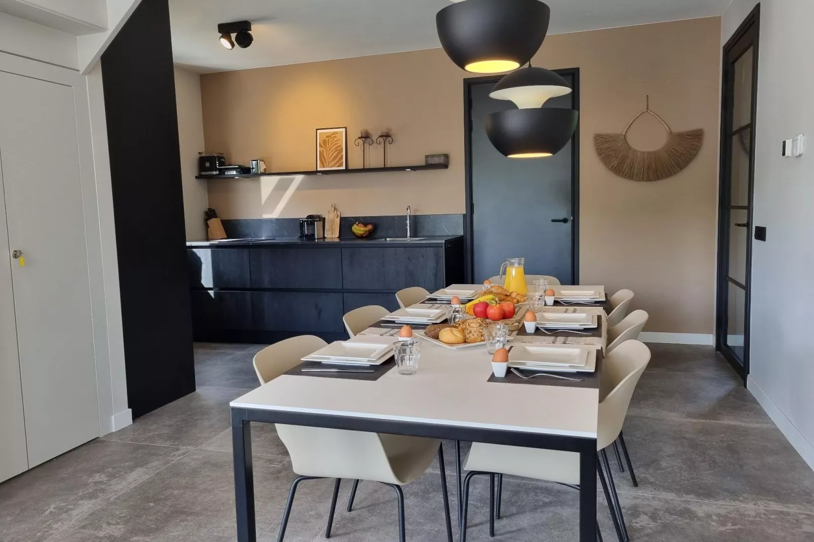 Watervilla Fiiftjin-Salle à manger