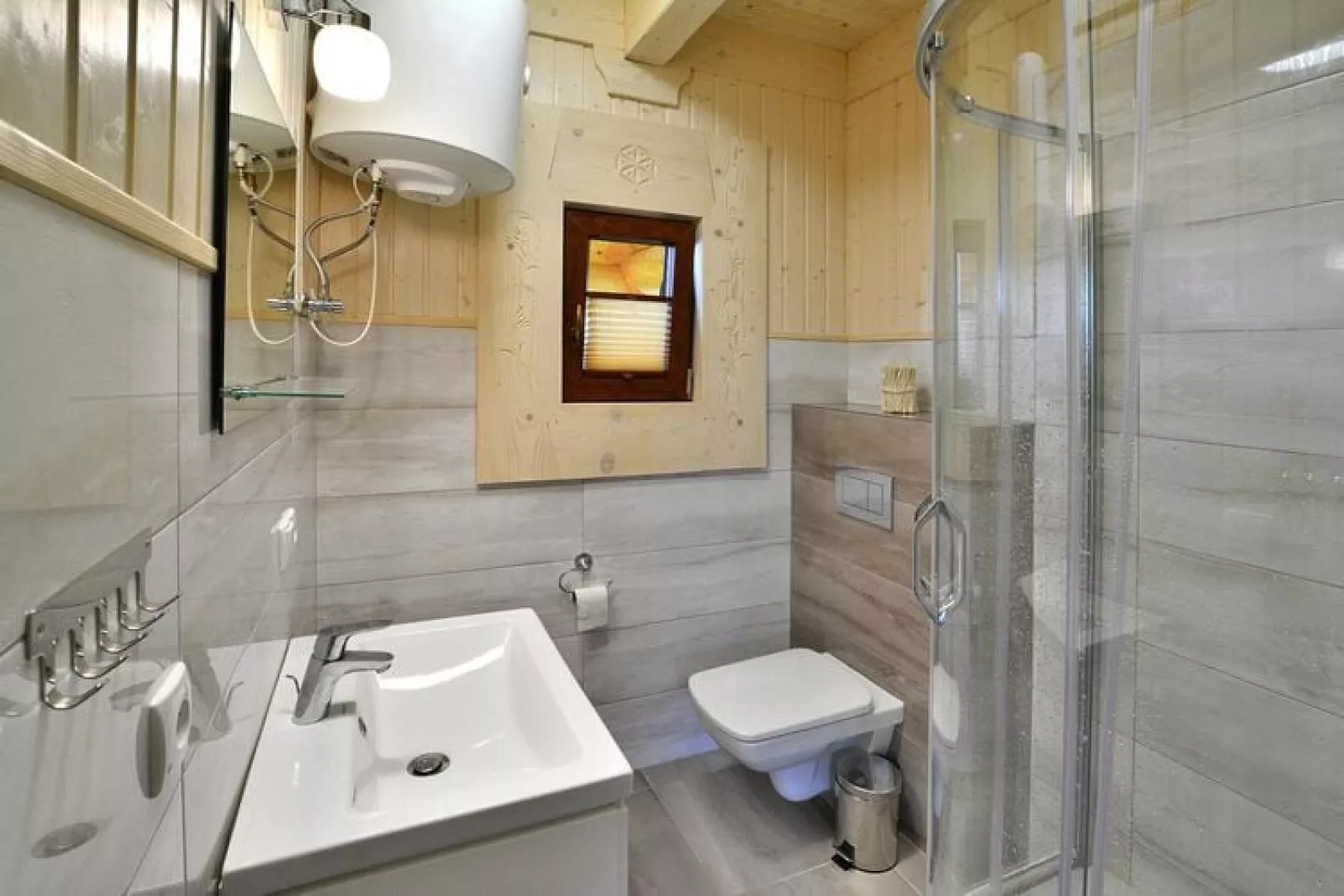 Domki góralskie ZUMAR Wicie-Badezimmer