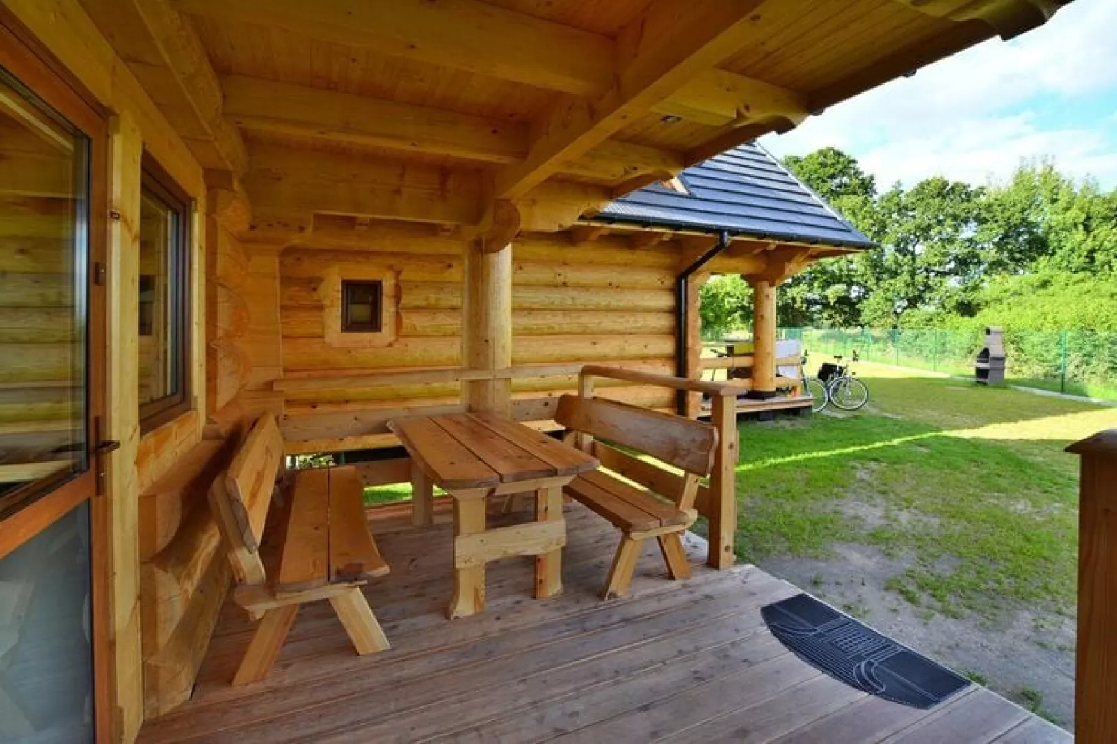 Domki góralskie ZUMAR Wicie-Außenbereich Sommer