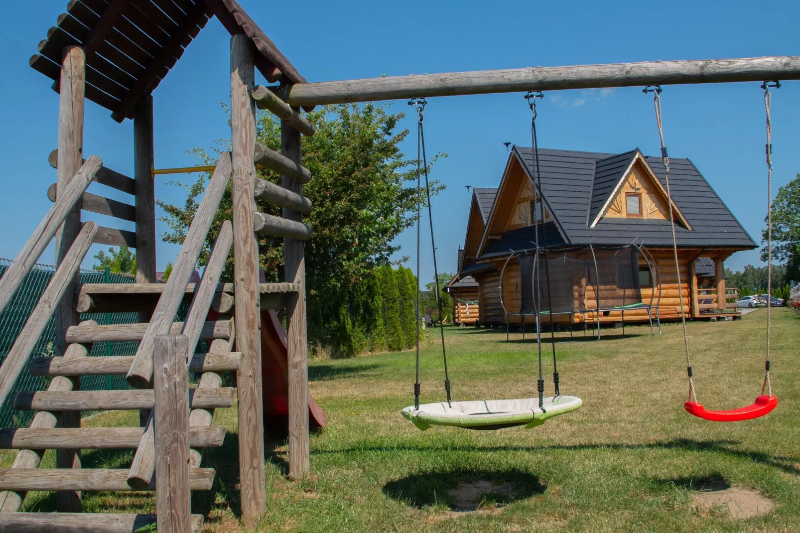 Domki góralskie ZUMAR Wicie-Gärten Sommer