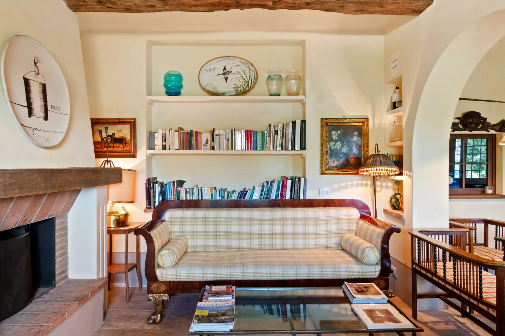 Locanda le Querce-Wohnzimmer