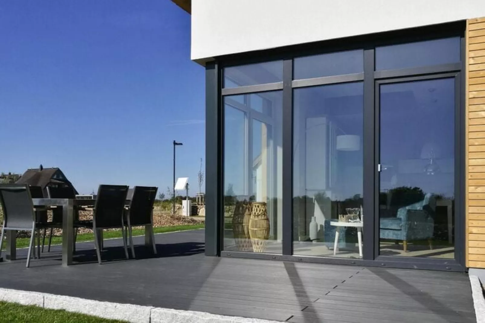 Ferienhaus Klint Dranske-Typ 3 Doppelhaus-Exterior summer