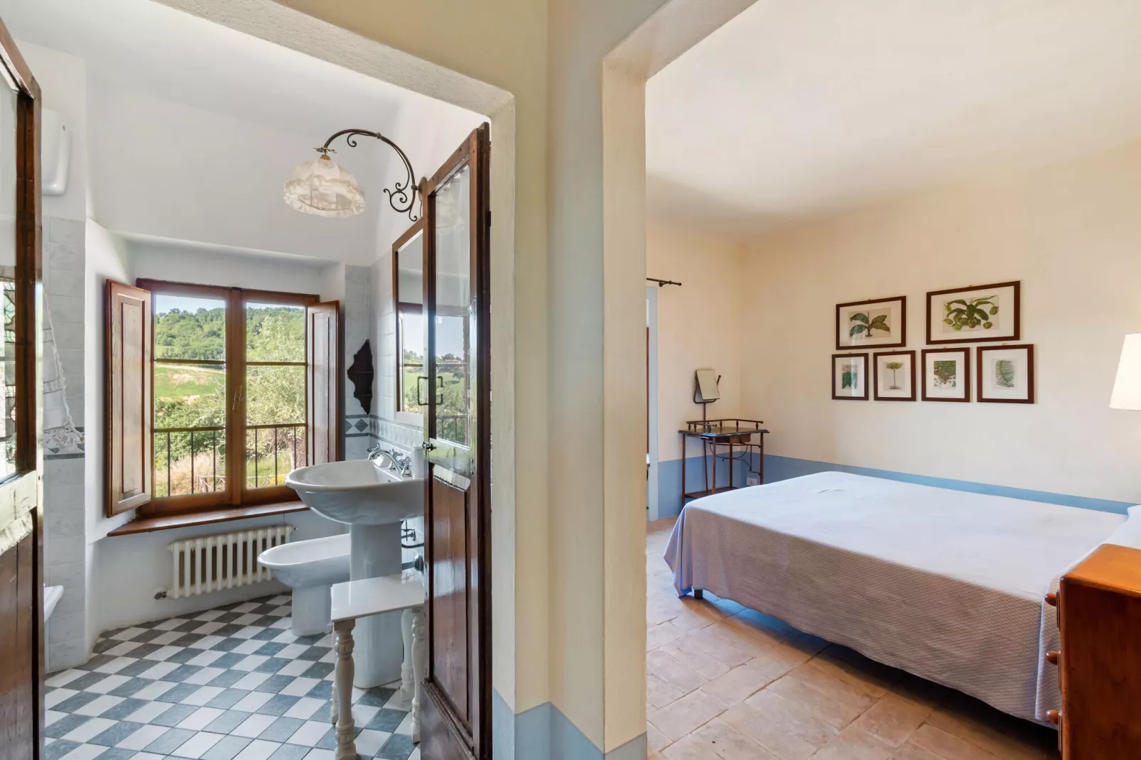 Locanda le Querce-Schlafzimmer