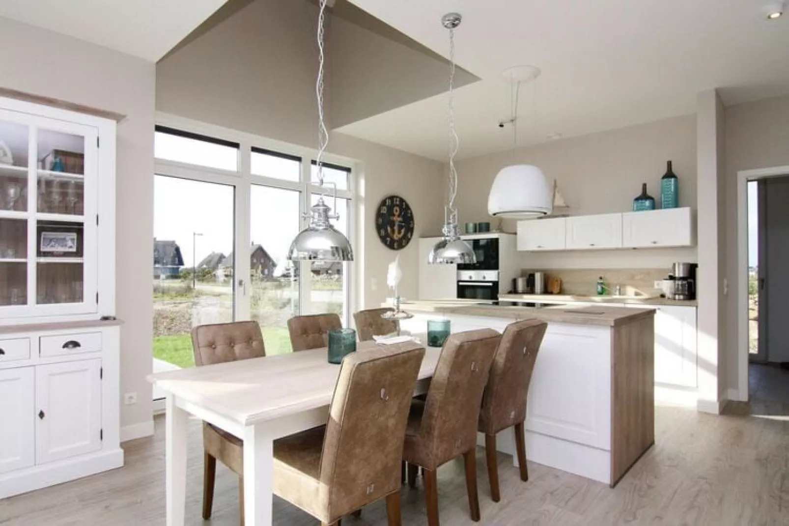Ferienhaus Klint Dranske-Typ 3 Doppelhaus-Kitchen