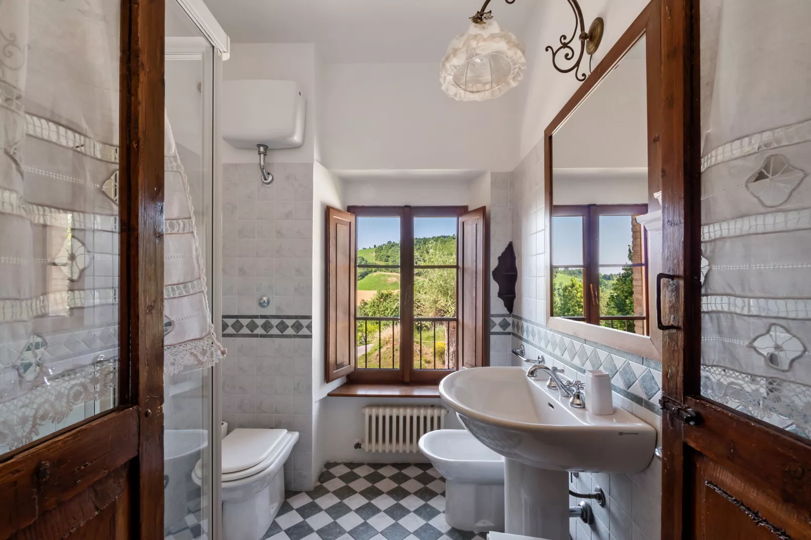 Locanda le Querce-Badezimmer