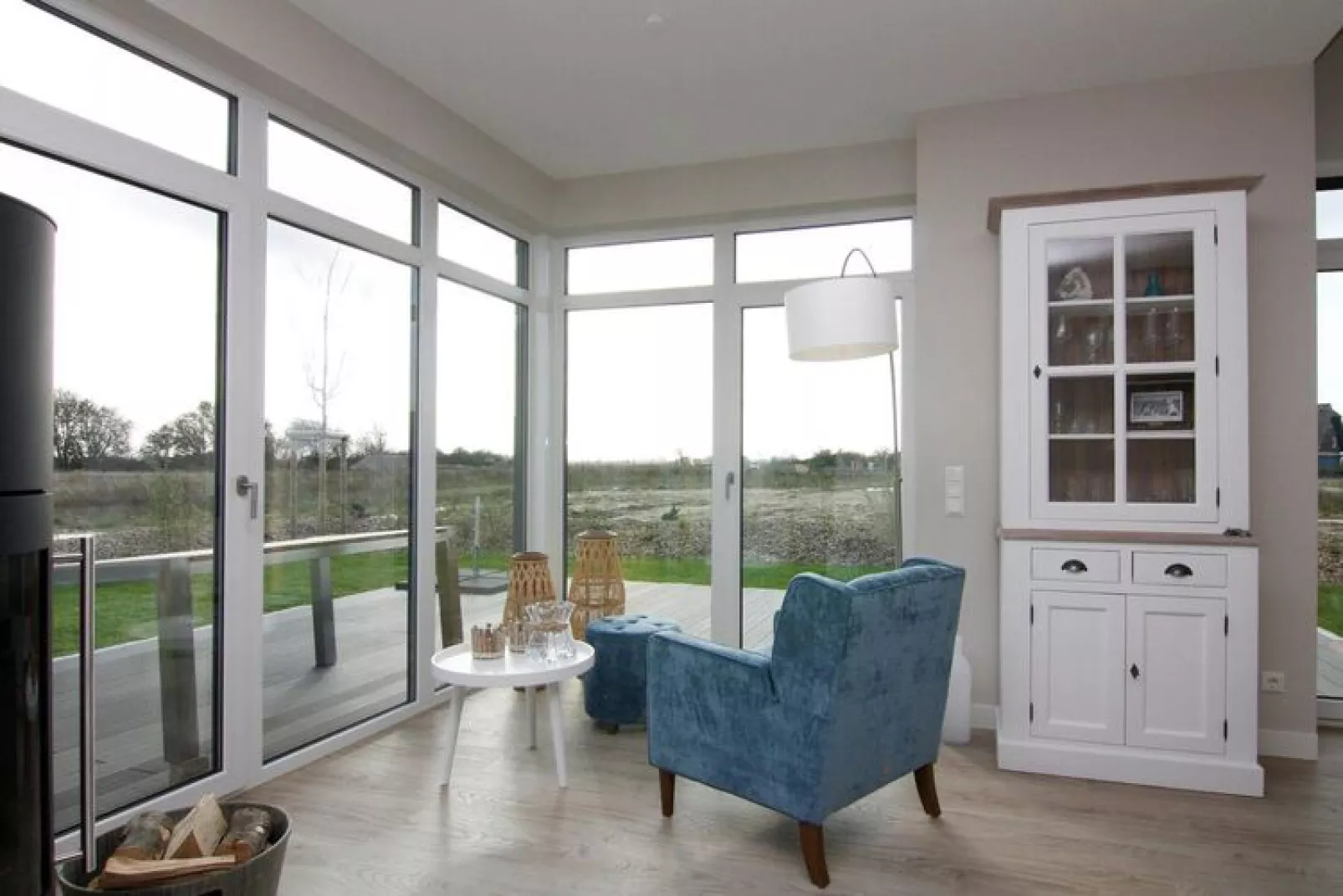 Ferienhaus Klint Dranske-Typ 3 Doppelhaus-Living room