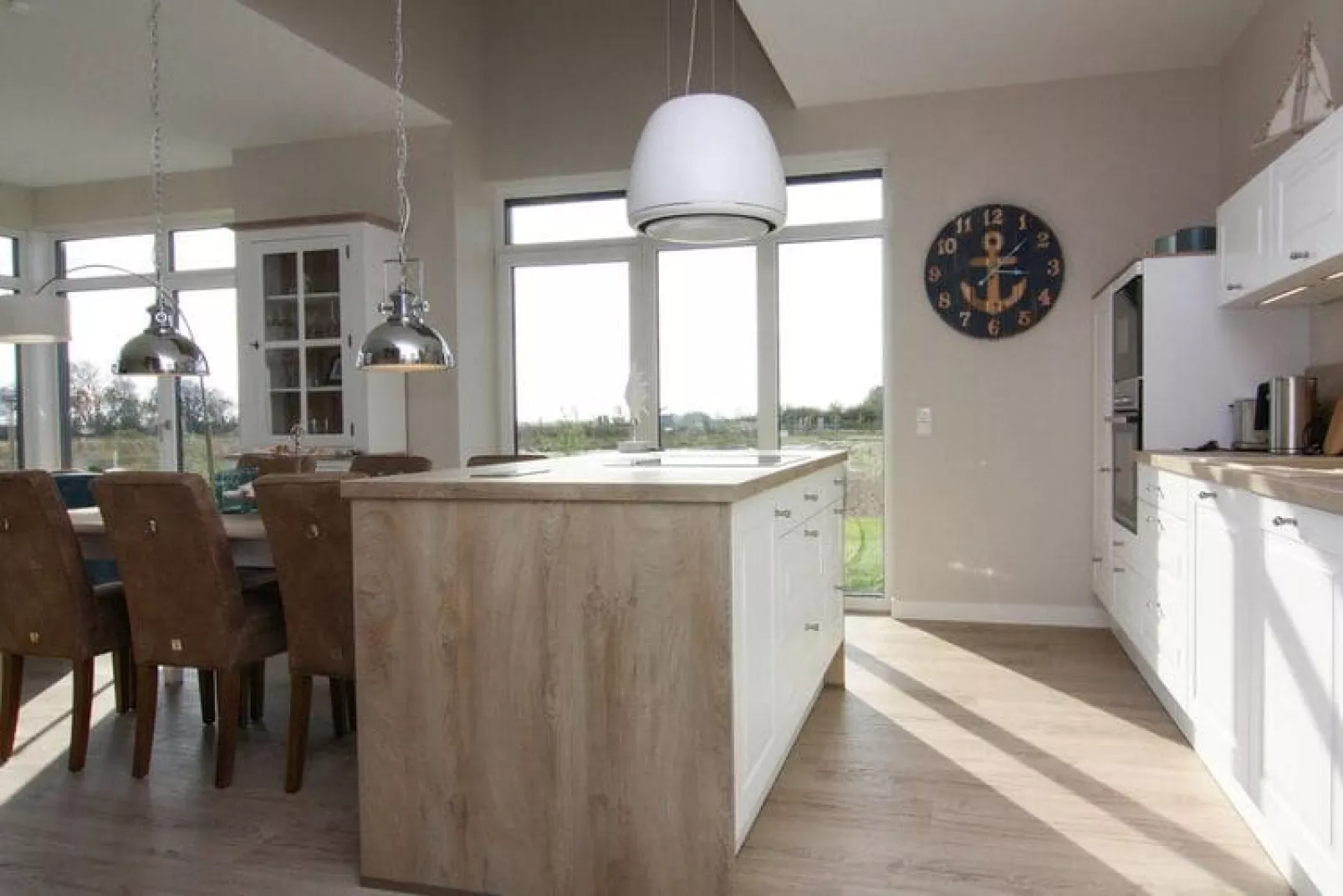 Ferienhaus Klint Dranske-Typ 3 Doppelhaus-Kitchen
