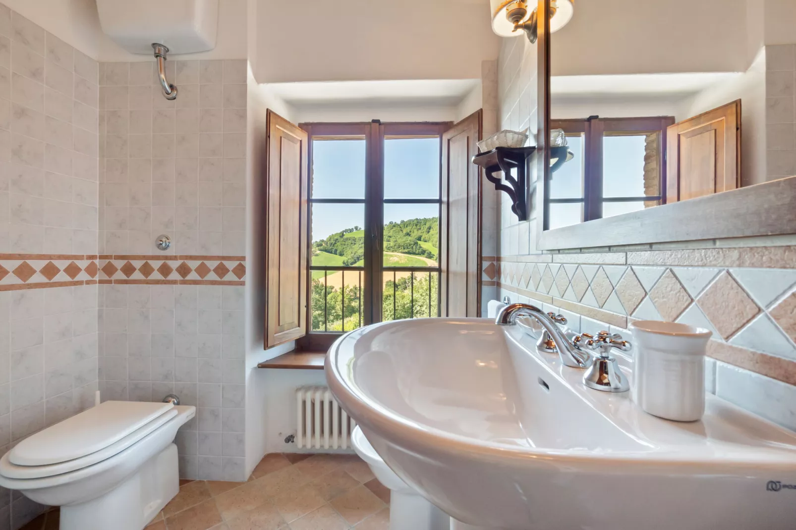Locanda le Querce-Badezimmer