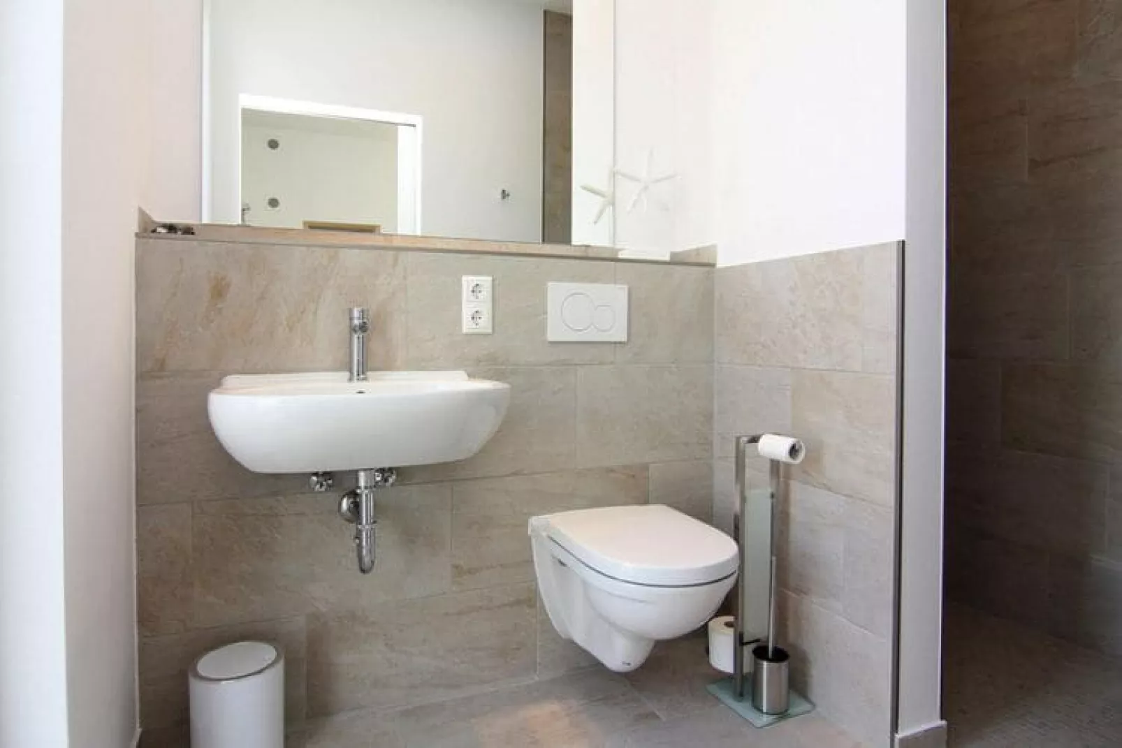 Ferienhaus Klint Dranske-Typ 3 Doppelhaus-Bathroom