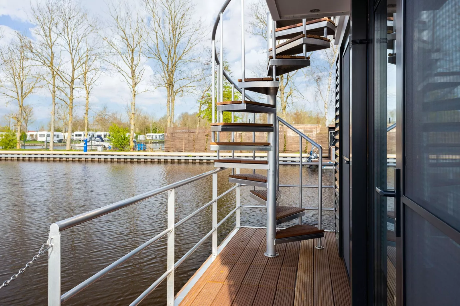 Houseboat 'de Valreep' met tuin - Paviljoenwei 2-Areas summer 1km