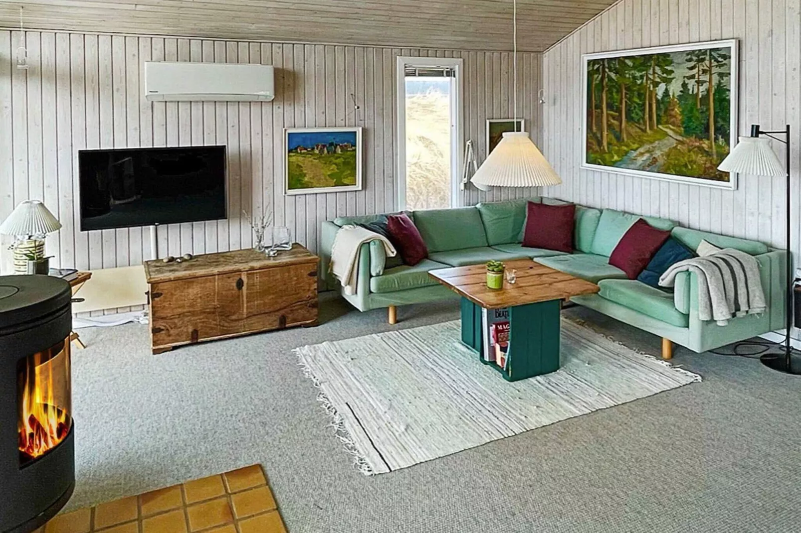 Maison de vacances pour 6 a Løkken