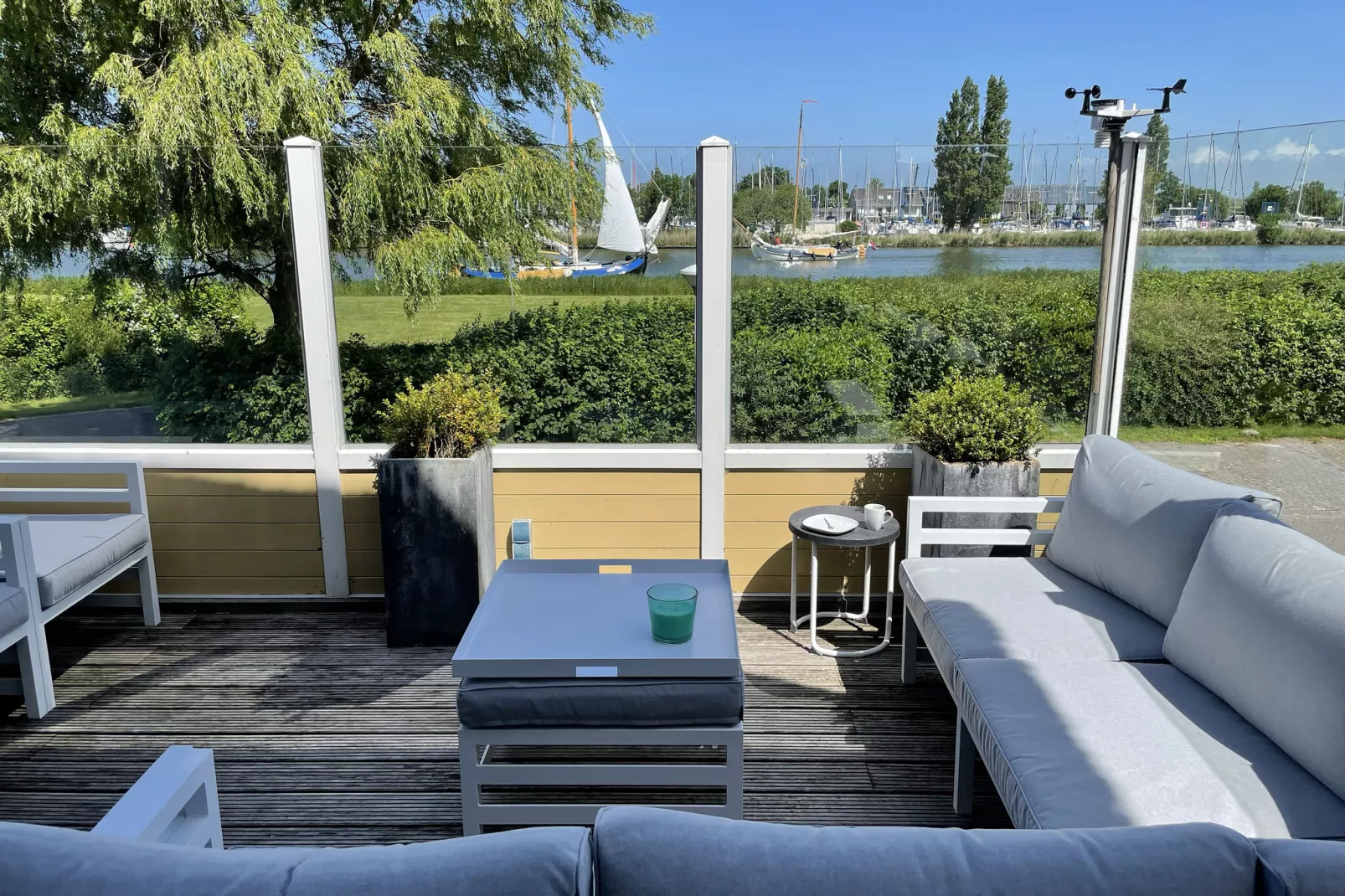 Moderne schiphuiswoning in Stavoren-Atmosphere