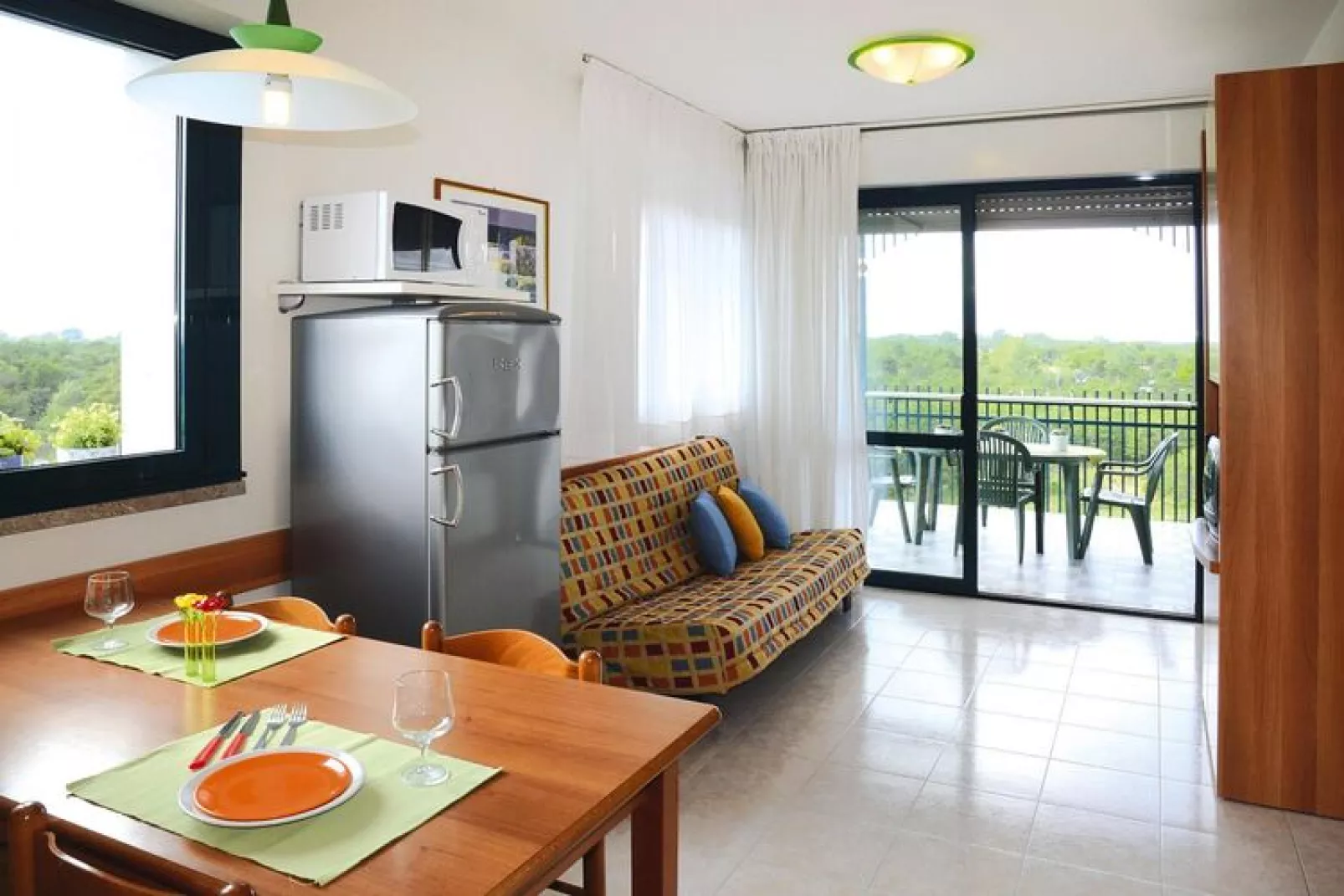 Residence delle Terme, Bibione Spiaggia-C6-Living room
