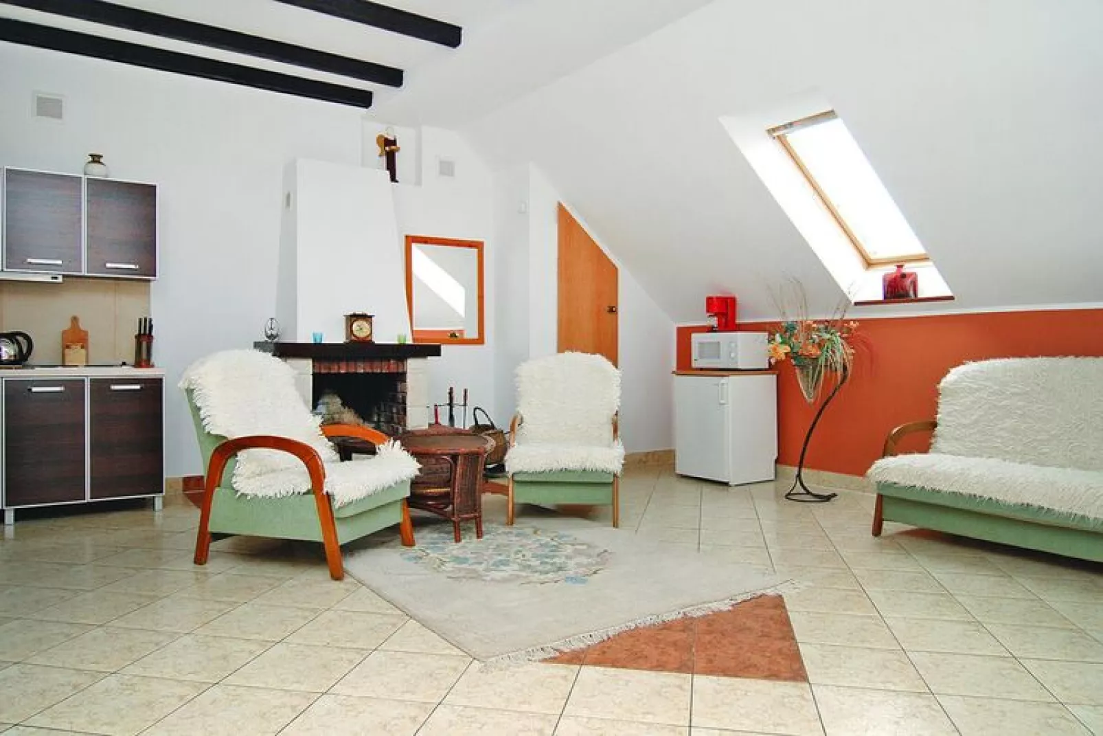 Holiday flats Rowy Typ B-Living room