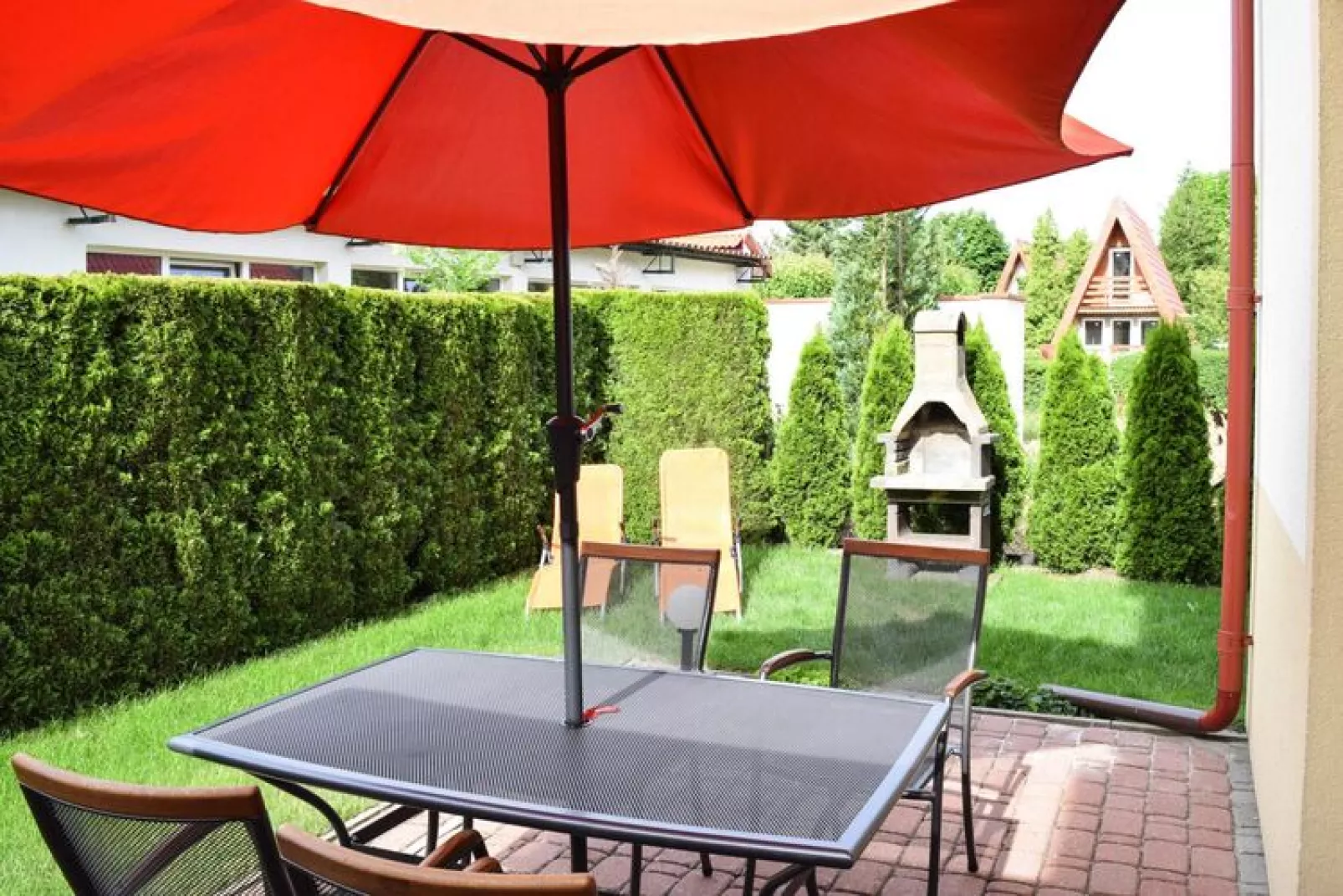 Semi-detached house Rowy-Terrace balcony