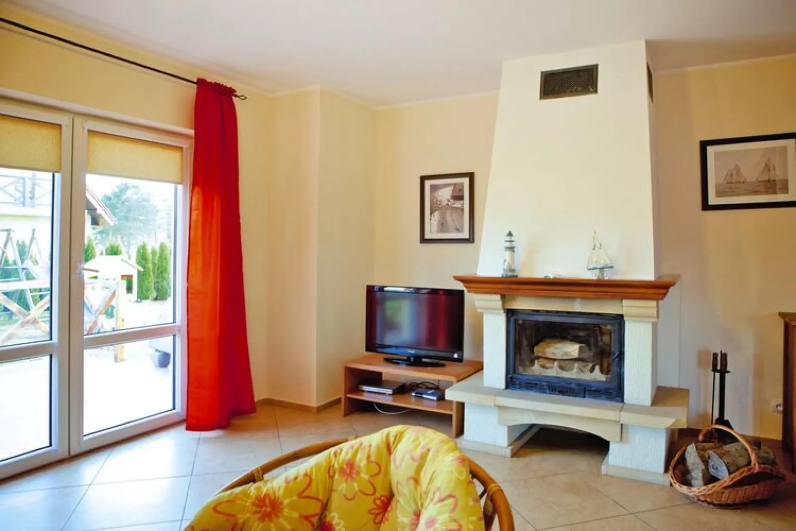 Semi-detached houses Rowy-Living room