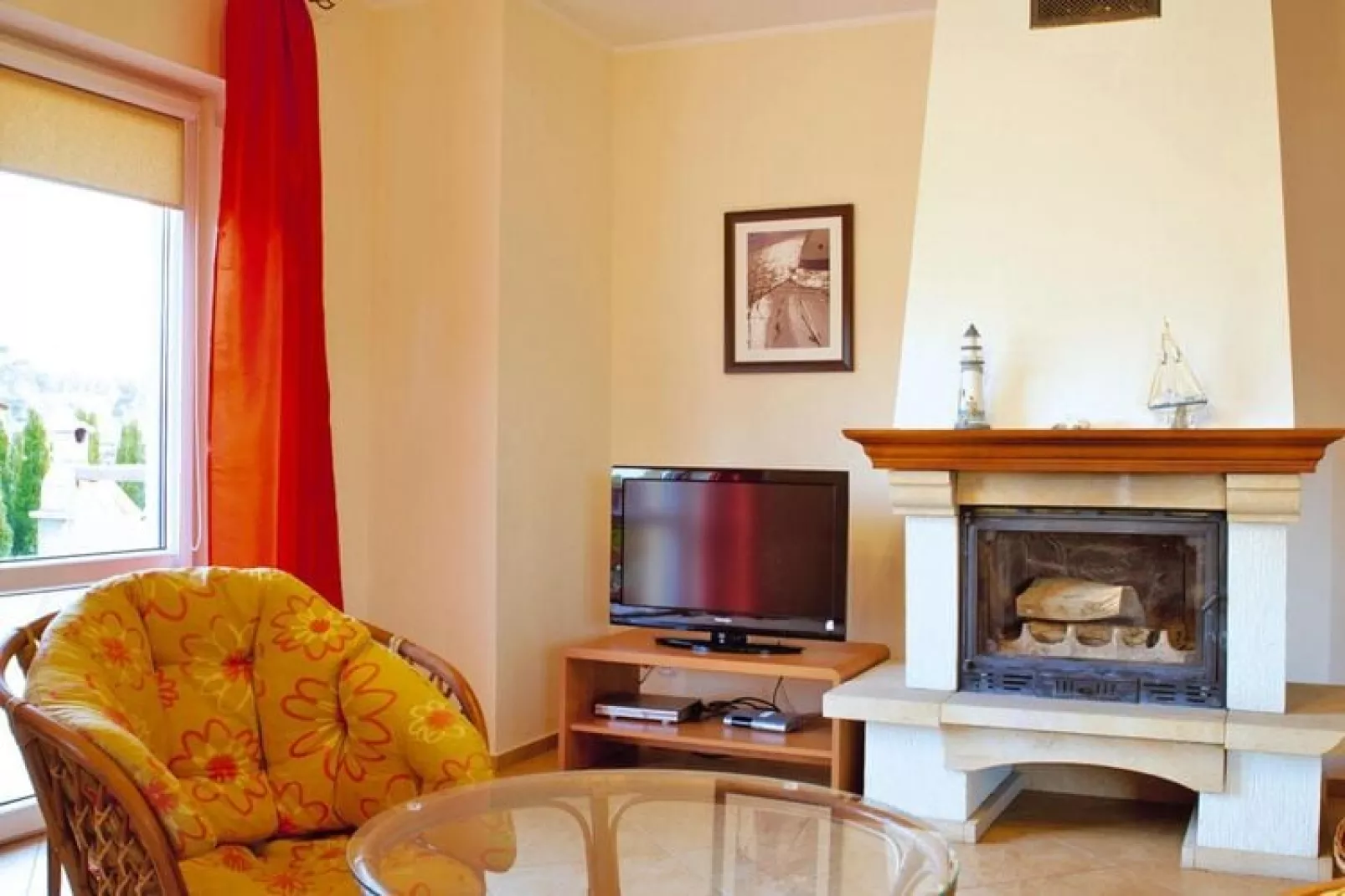 Semi-detached houses Rowy-Living room