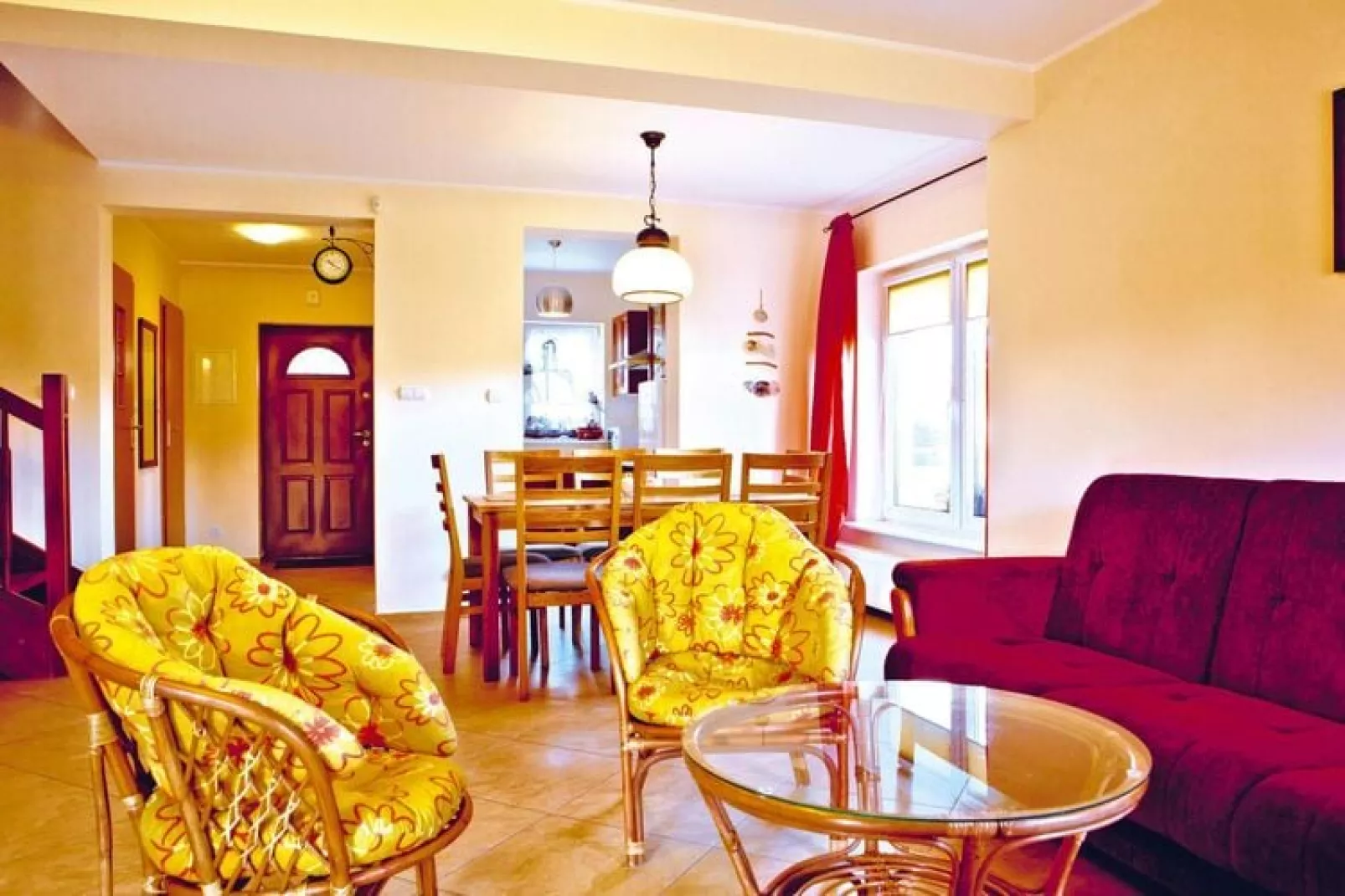 Semi-detached houses Rowy-Living room