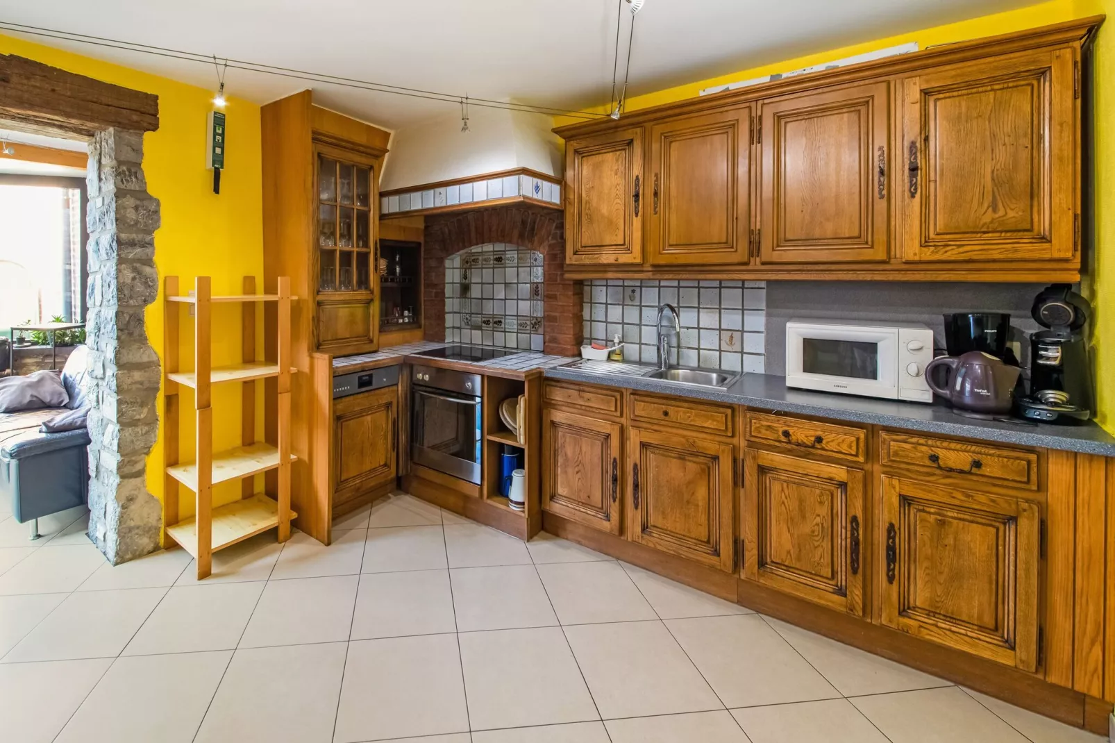 Gîte d Hamptay-Kitchen