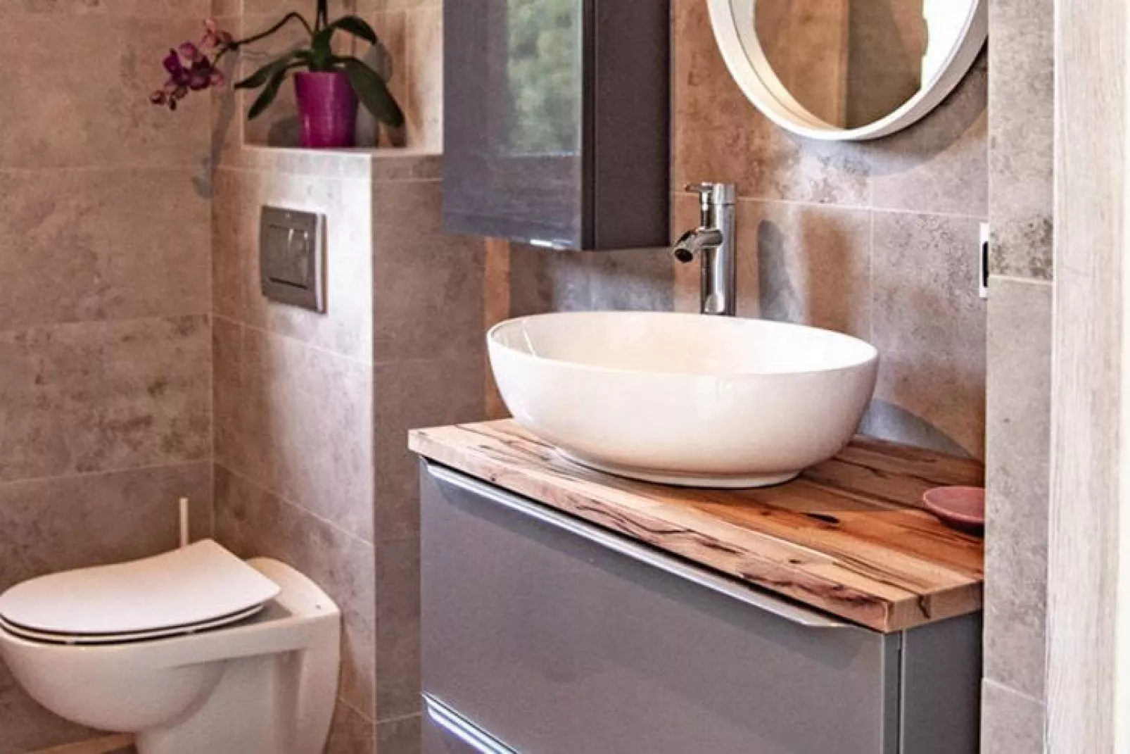 Holiday home Debina-Salle de bain