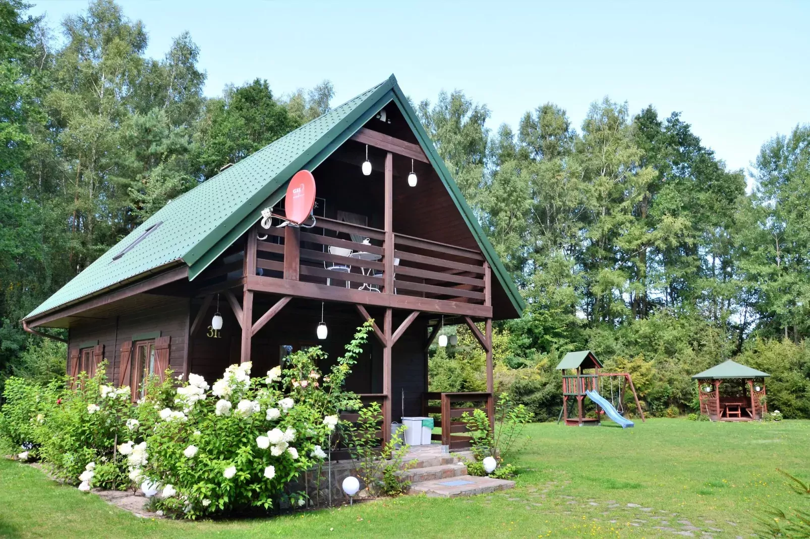 Holiday home Slajszewo 56 qm-Exterior summer
