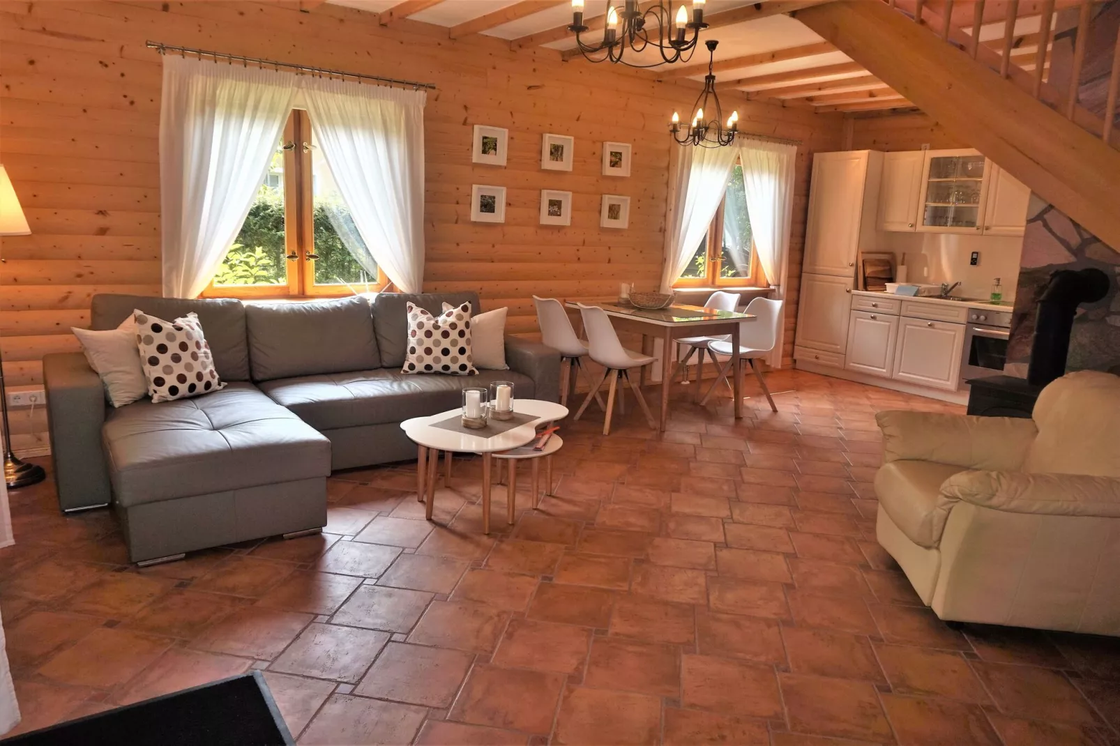 Holiday home Slajszewo 56 qm-Living room