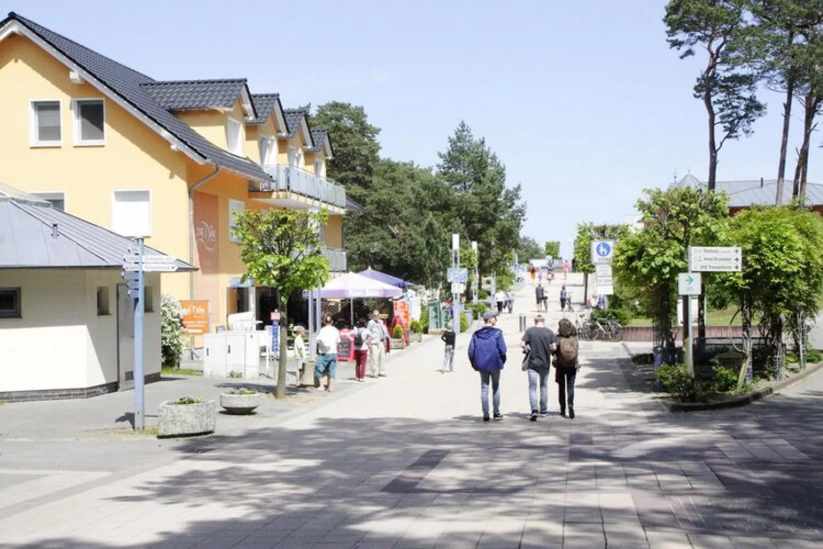Ferienwohnung EG links Trassenheide-Gebiete Sommer 1 km