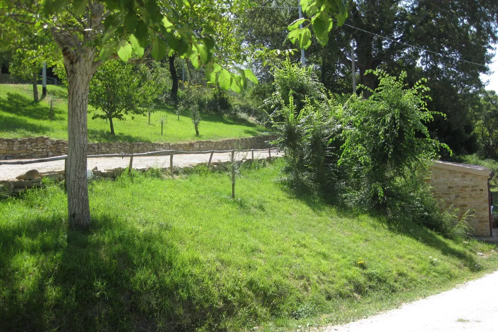 Villa Carina-Gärten Sommer