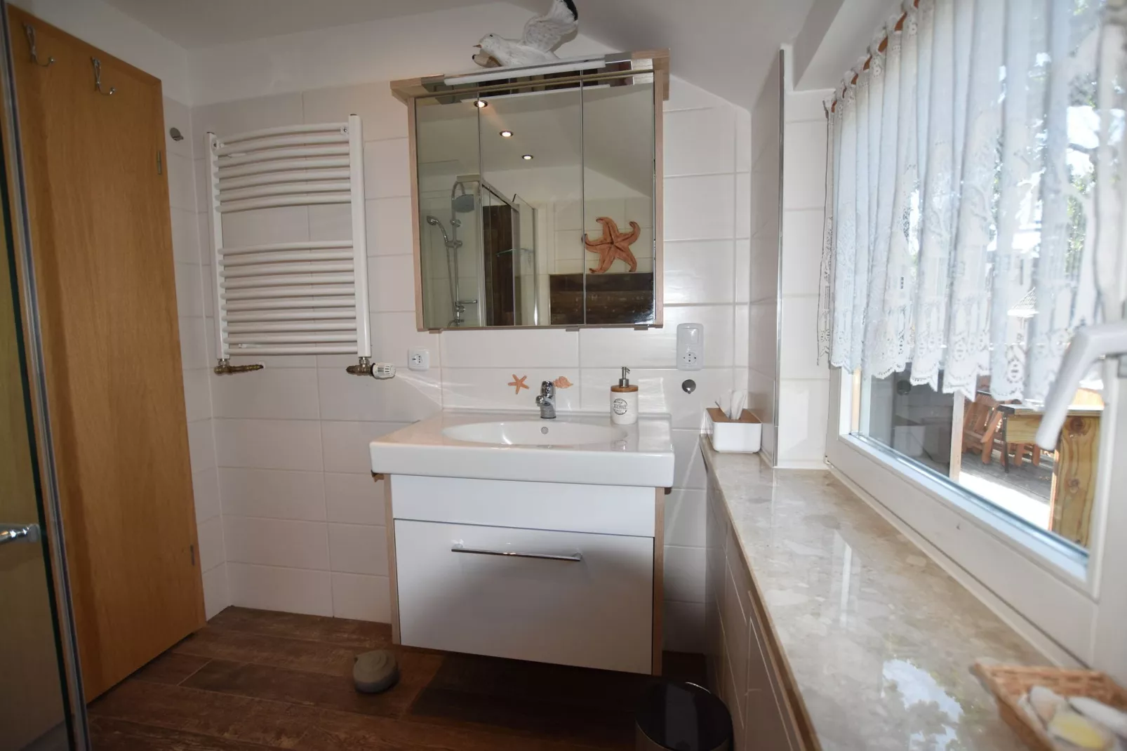 Wohnung "Zur Eiche 1" nahe Kurkliniken-Bathroom