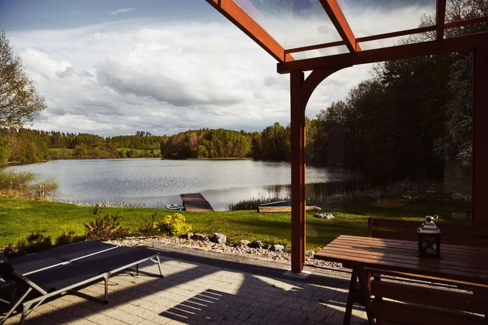 Holiday home Dabie-Balcon-terrasse