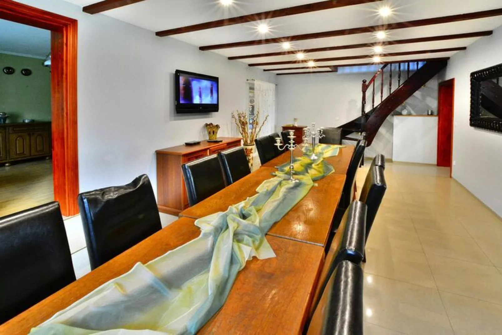 Dom przy stawach Święcianowo-Living room