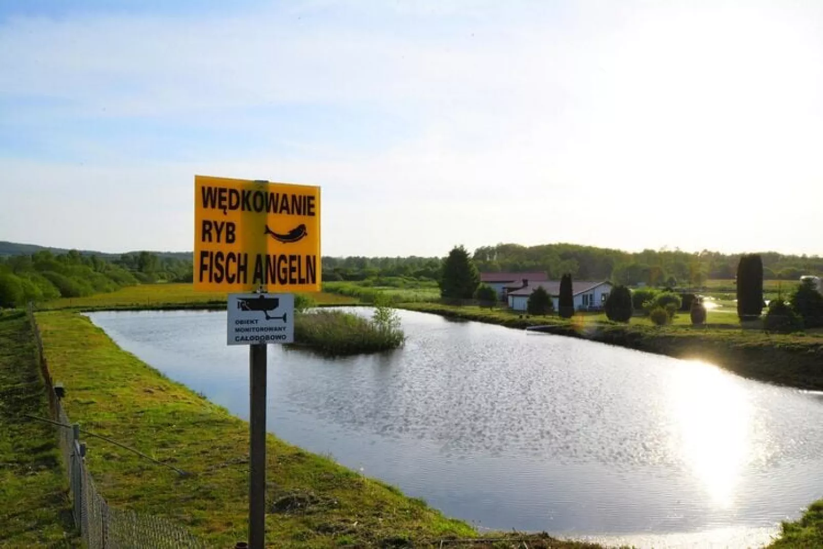 Dom przy stawach Święcianowo-Water view