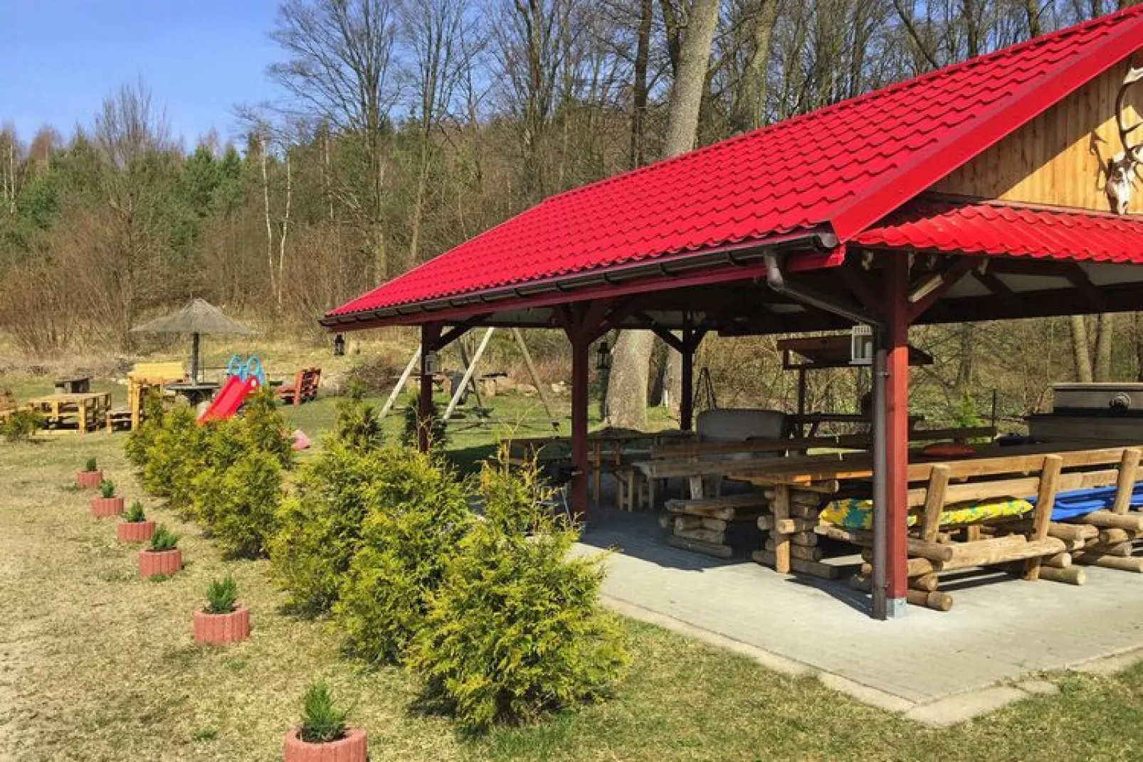 Dom przy stawach Święcianowo-Exterior summer