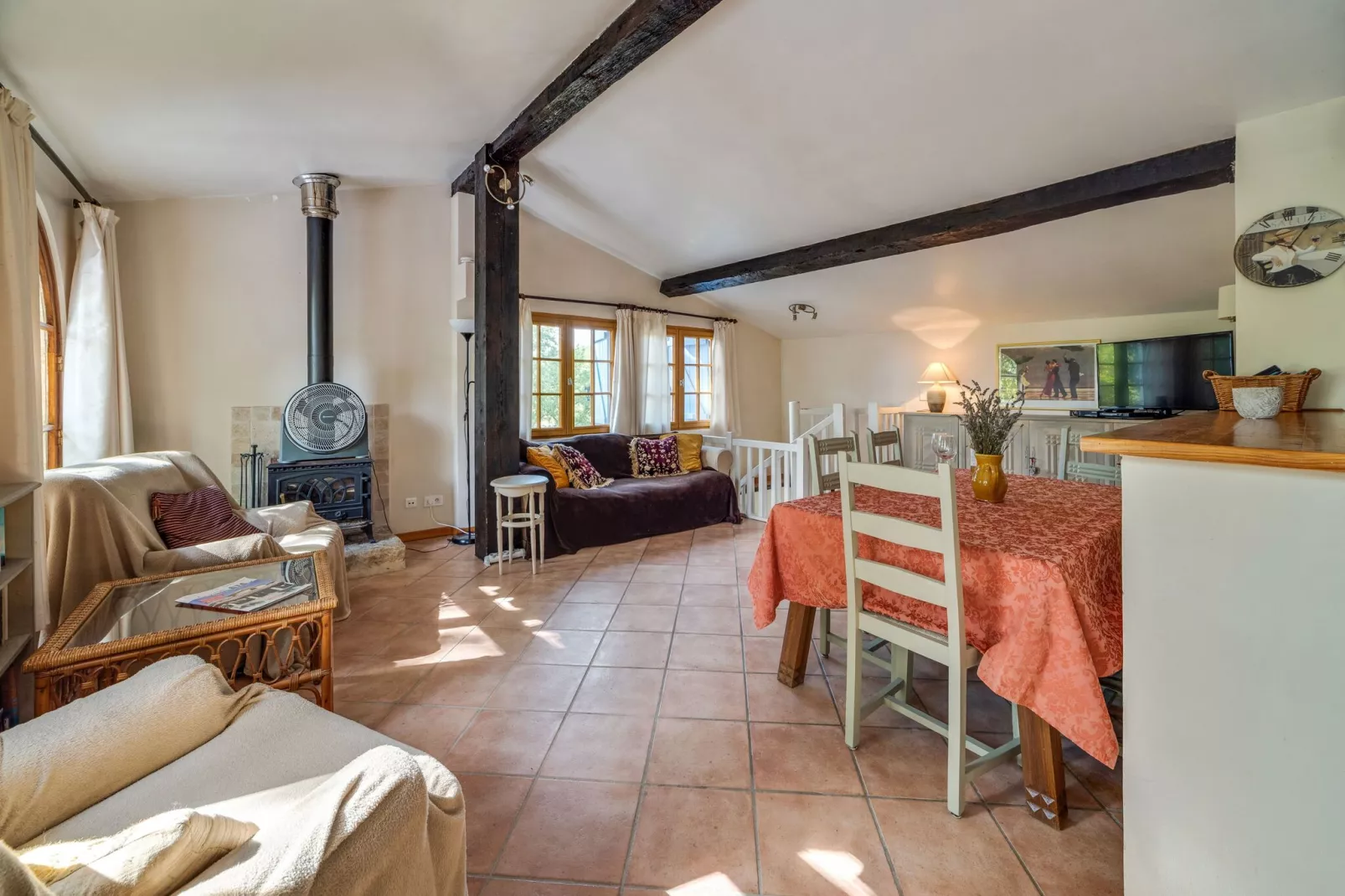 Les Volets Bleus - 4 pers-Living room