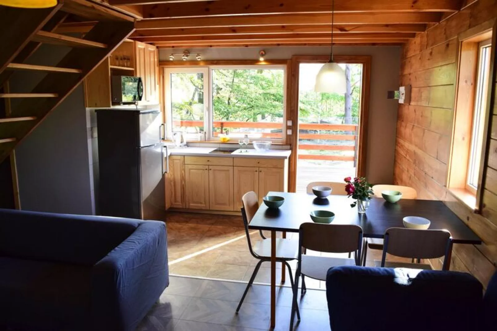 Holiday home Parchowo-Living room