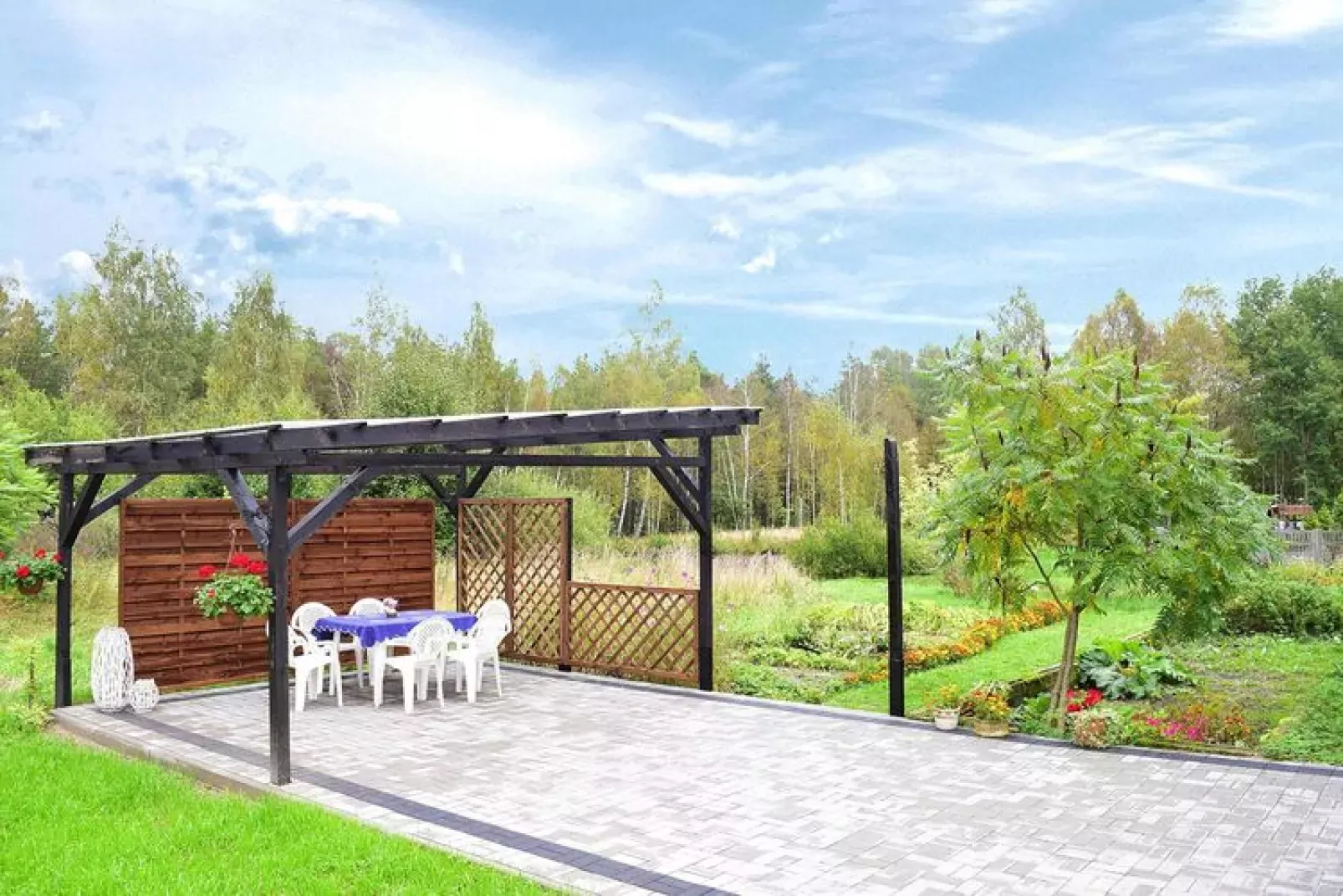 Holiday flat in Kamien-Terrasse