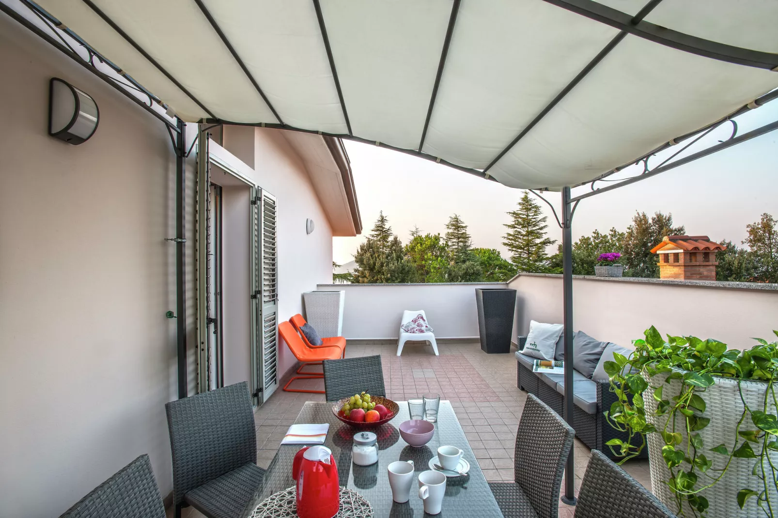 Panorama Il Rosso-Terrace balcony