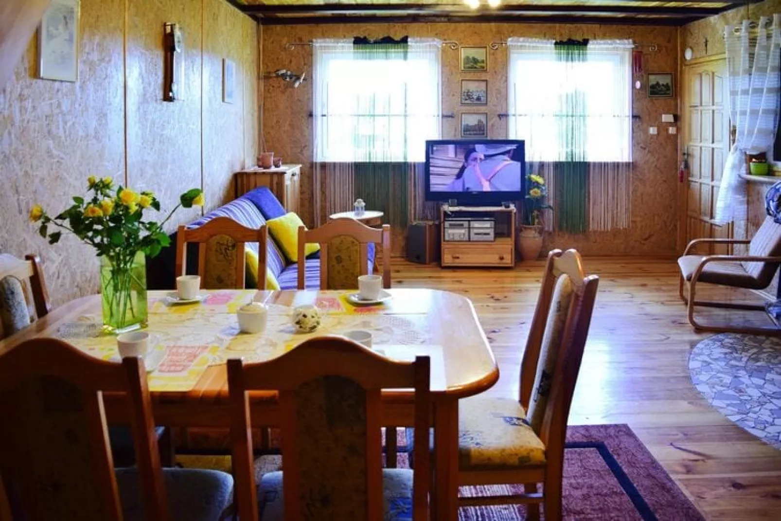 Holiday home Bieszkowice-Living room