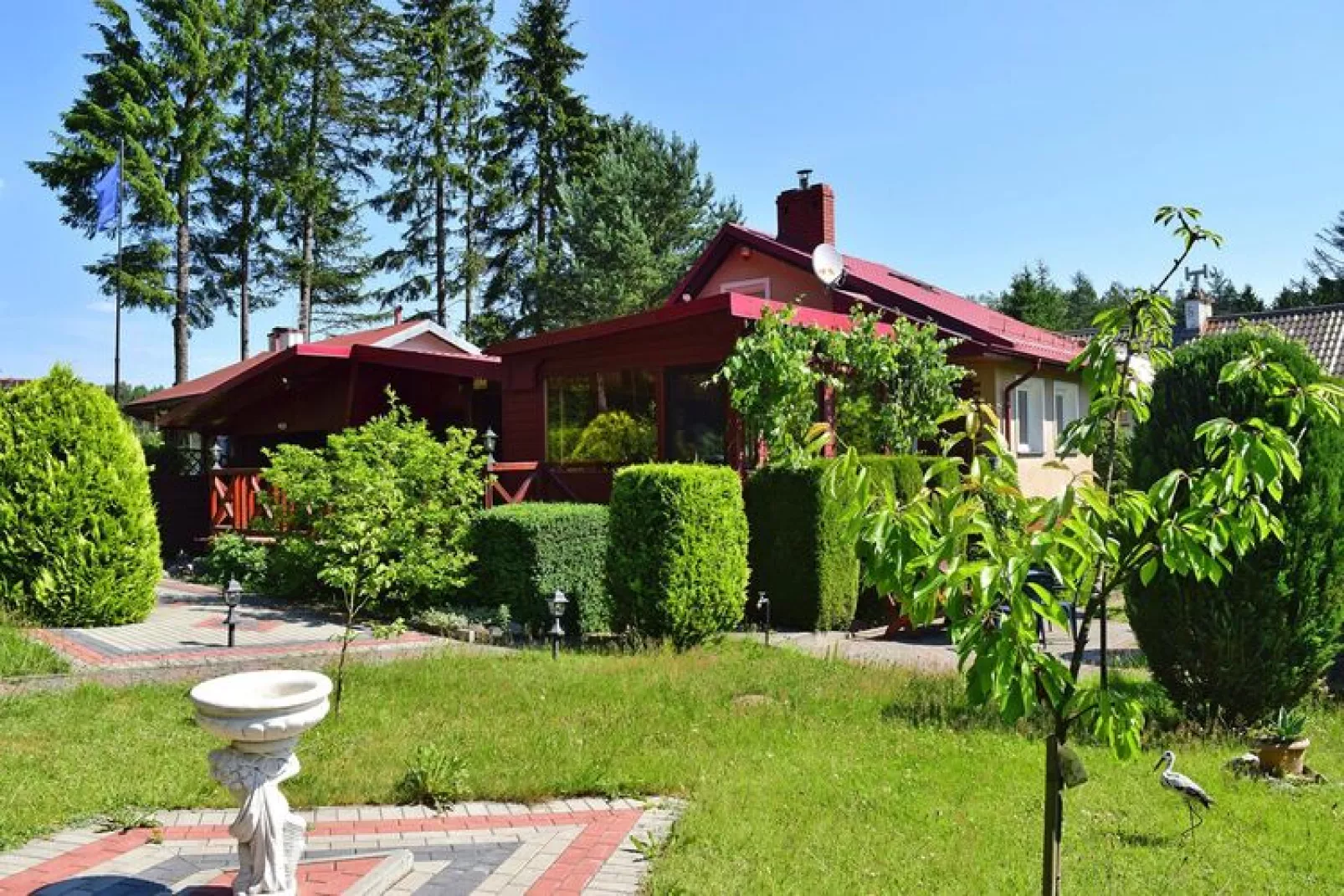 Holiday home Bieszkowice-Exterior summer