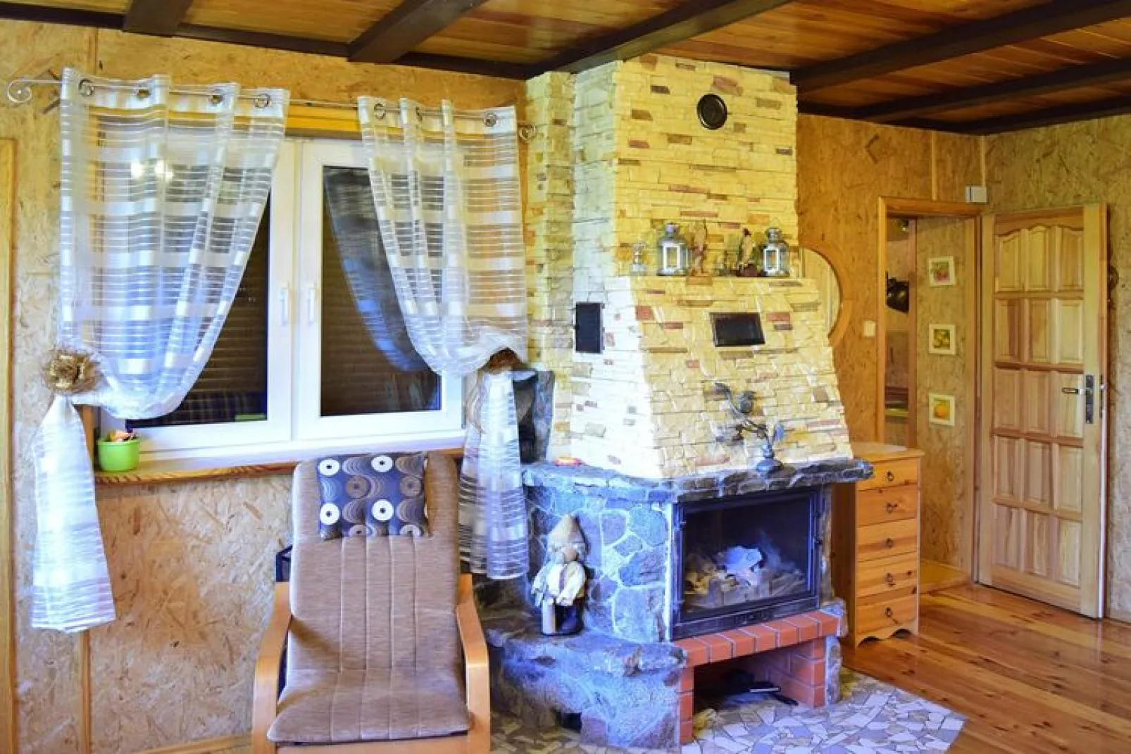 Holiday home Bieszkowice-Living room
