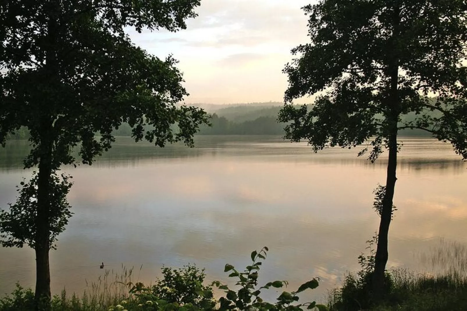 Bungalow Bieszkowice-Water view